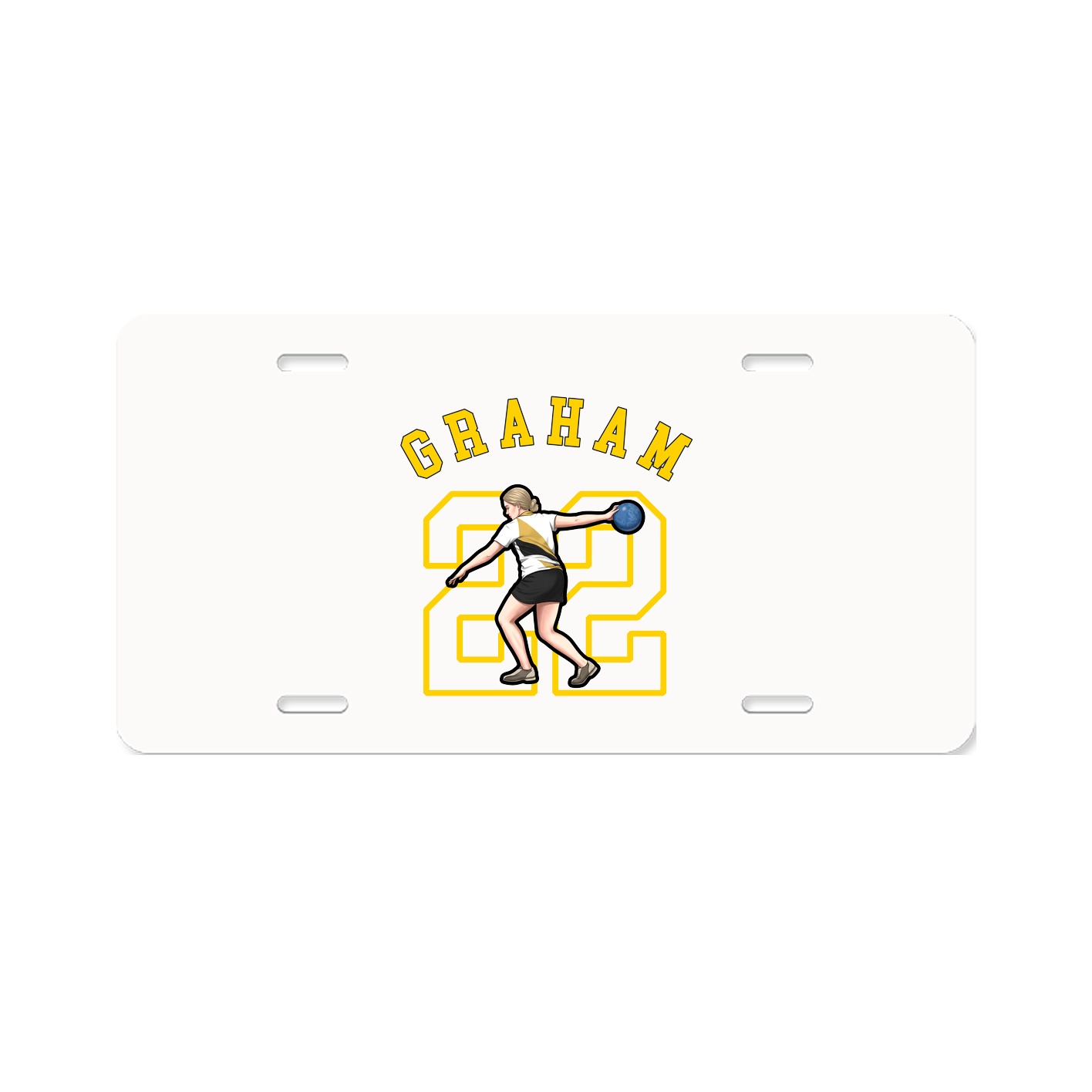 License Plate — Shirsey Arch in Classic