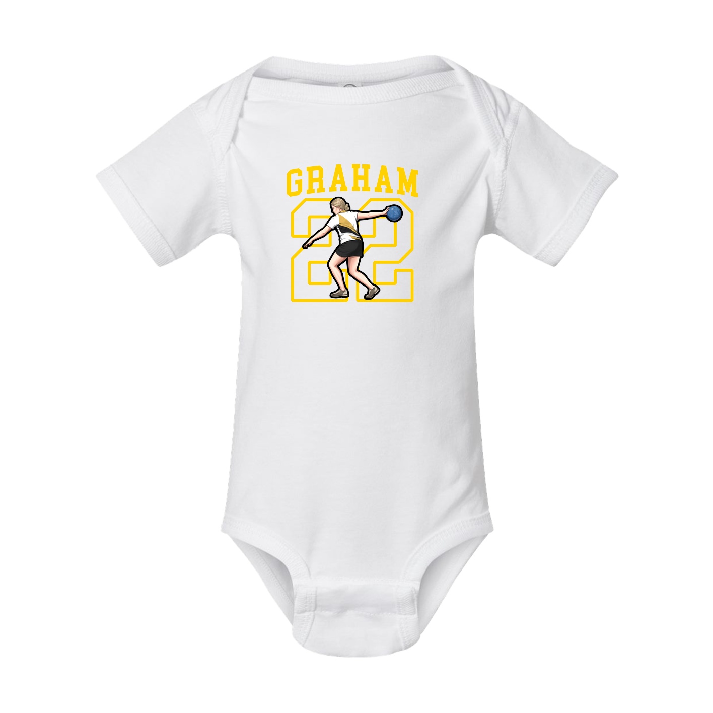 Baby Onesie — Shirsey in White