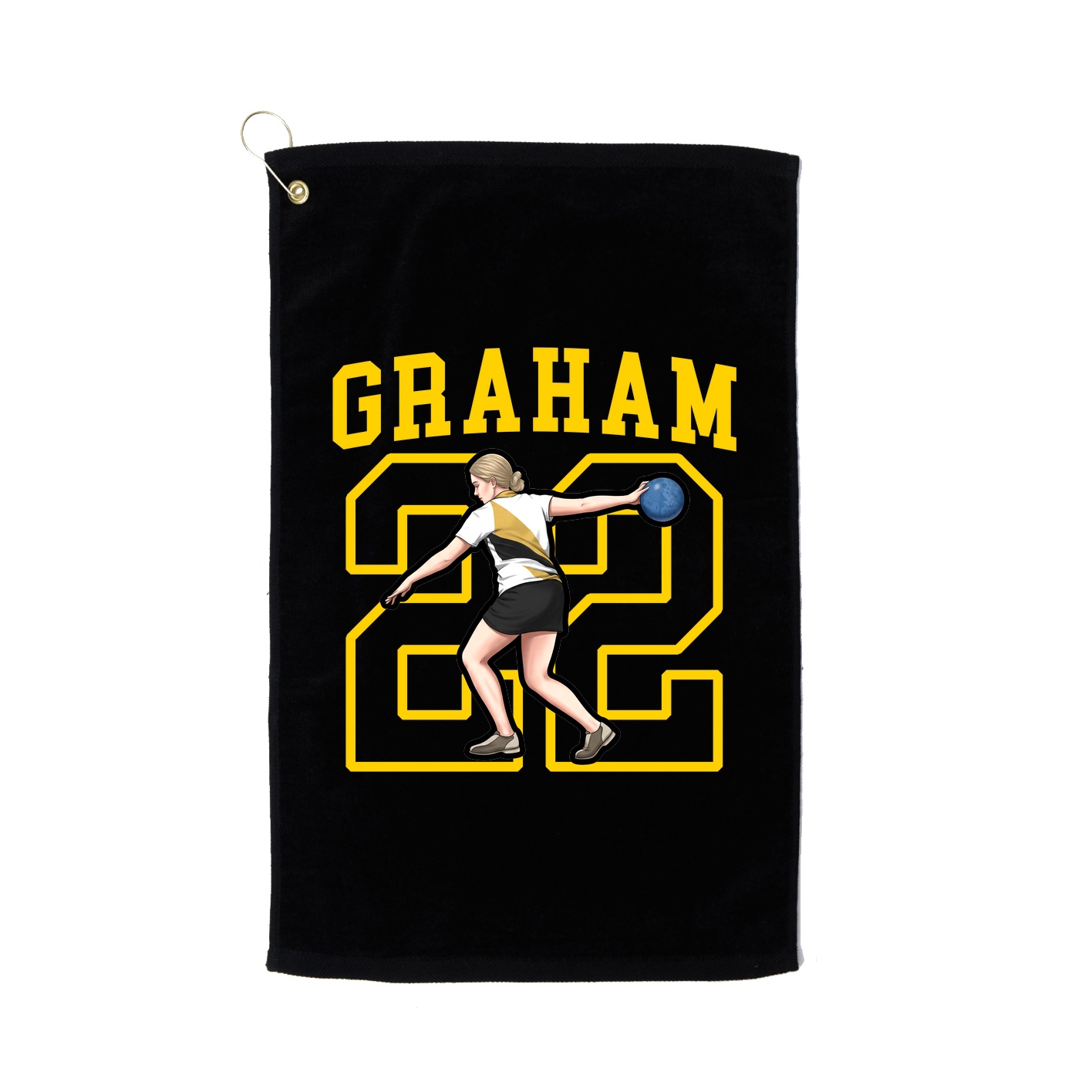 Golf Towel — Shirsey in Black