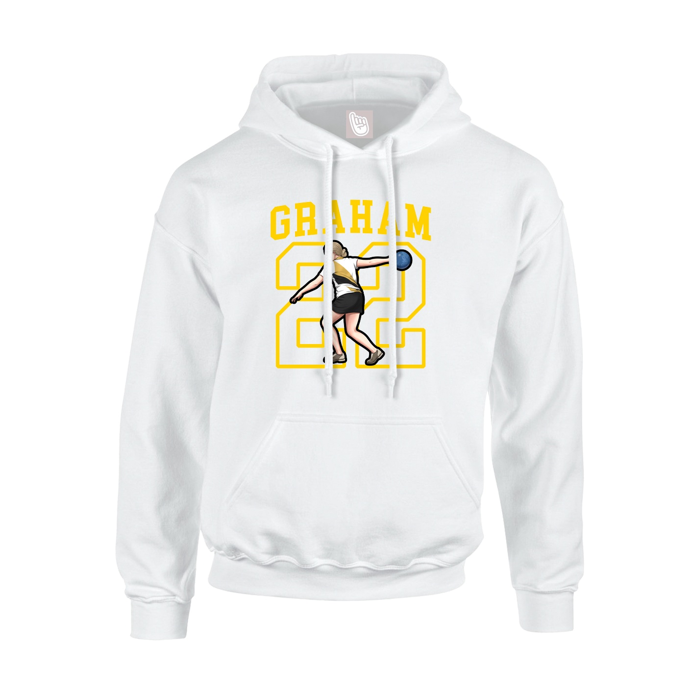 Youth Hoodie — Shirsey in White
