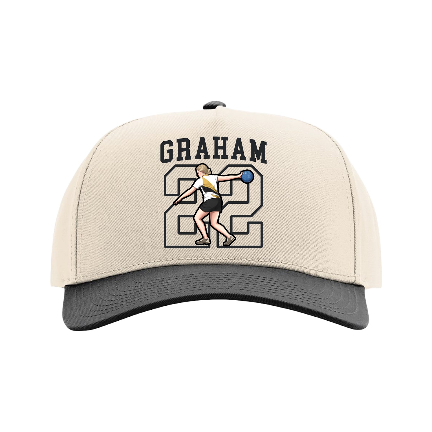 Full Fabric Five-Panel Champ Cap