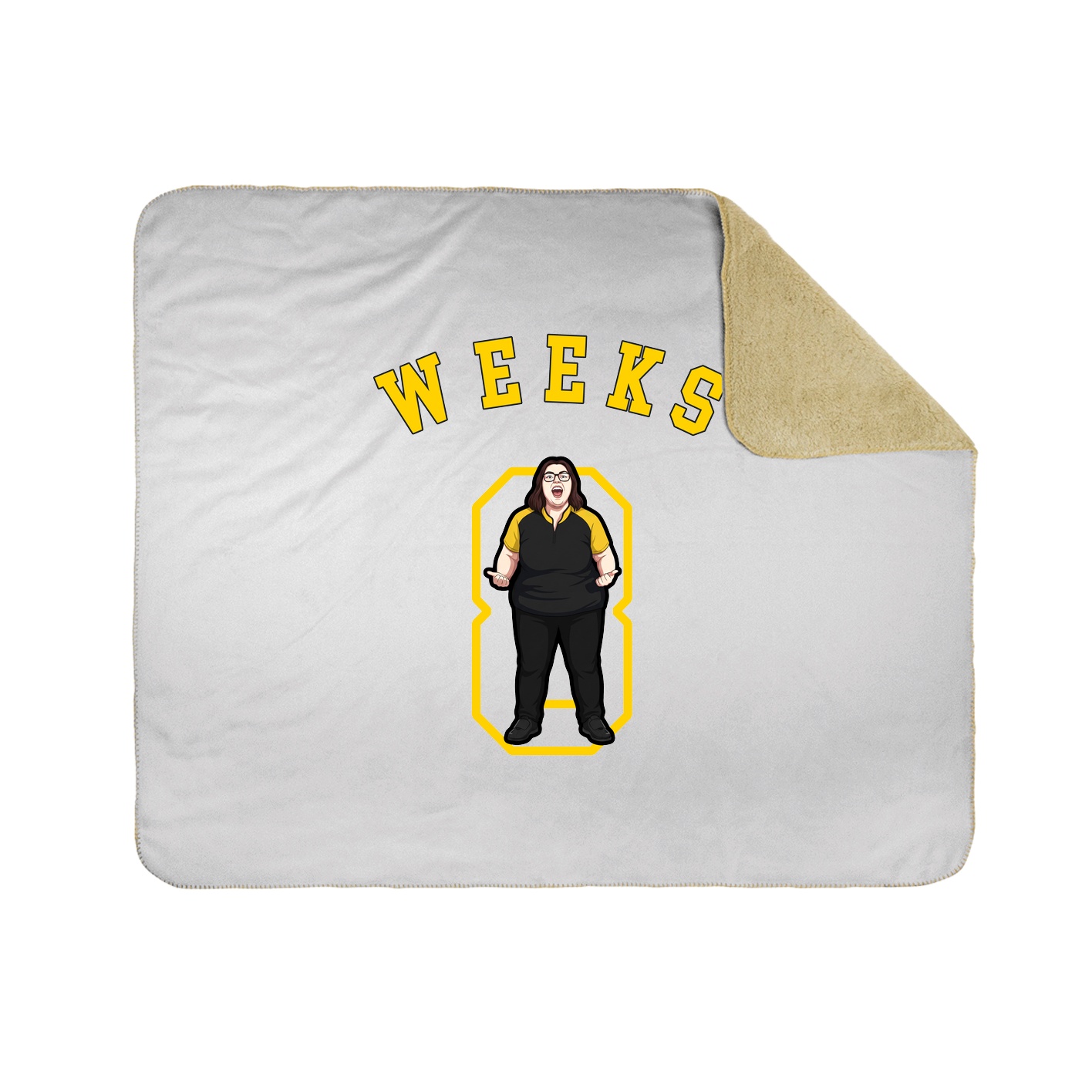 Throw Blanket — Shirsey Arch in White
