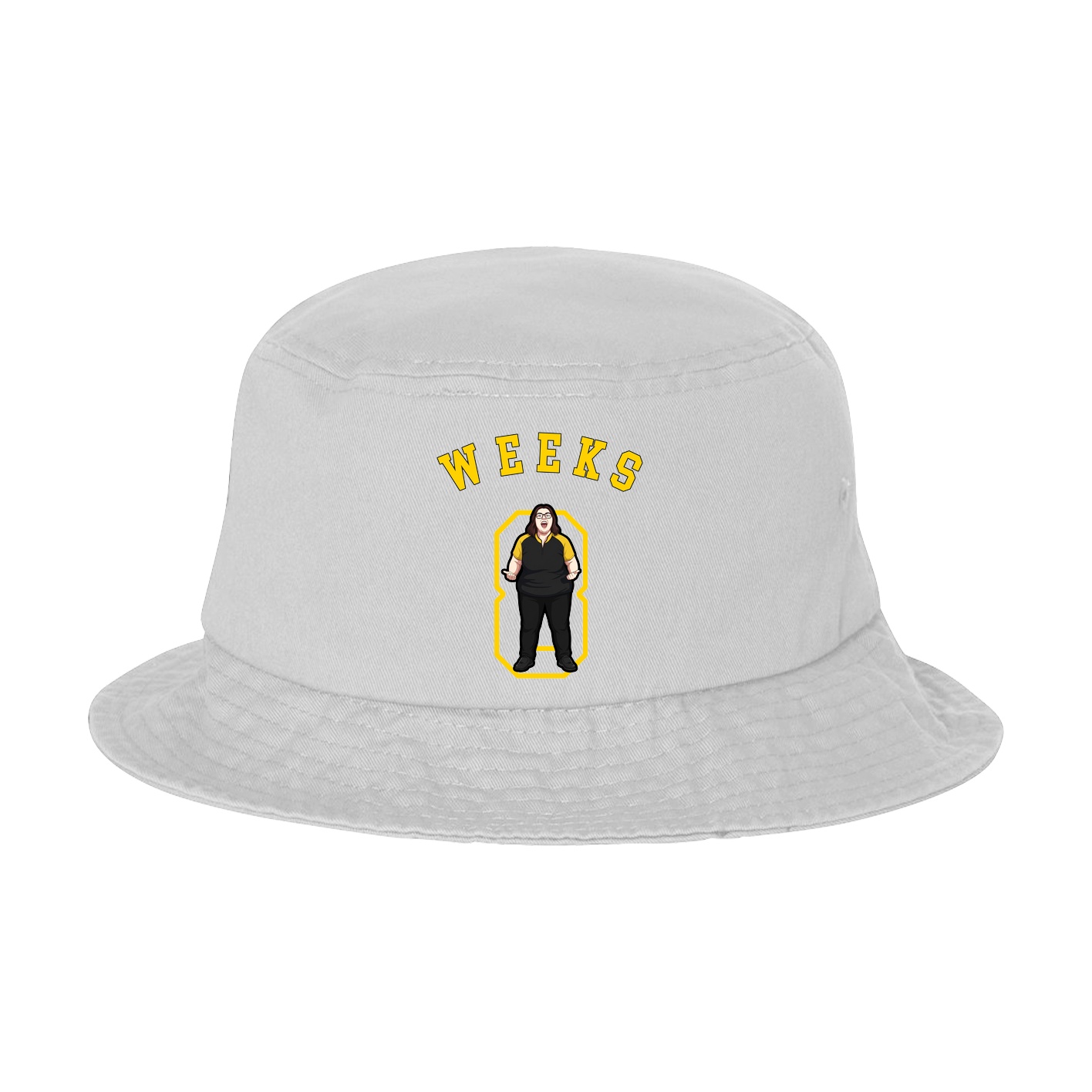 Bucket Cap — Shirsey Arch in White