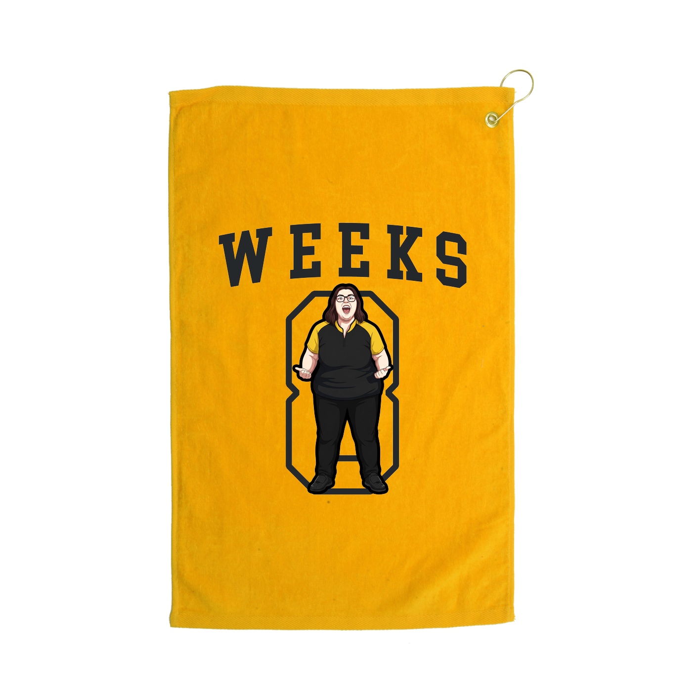 Golf Towel — Shirsey in Gold