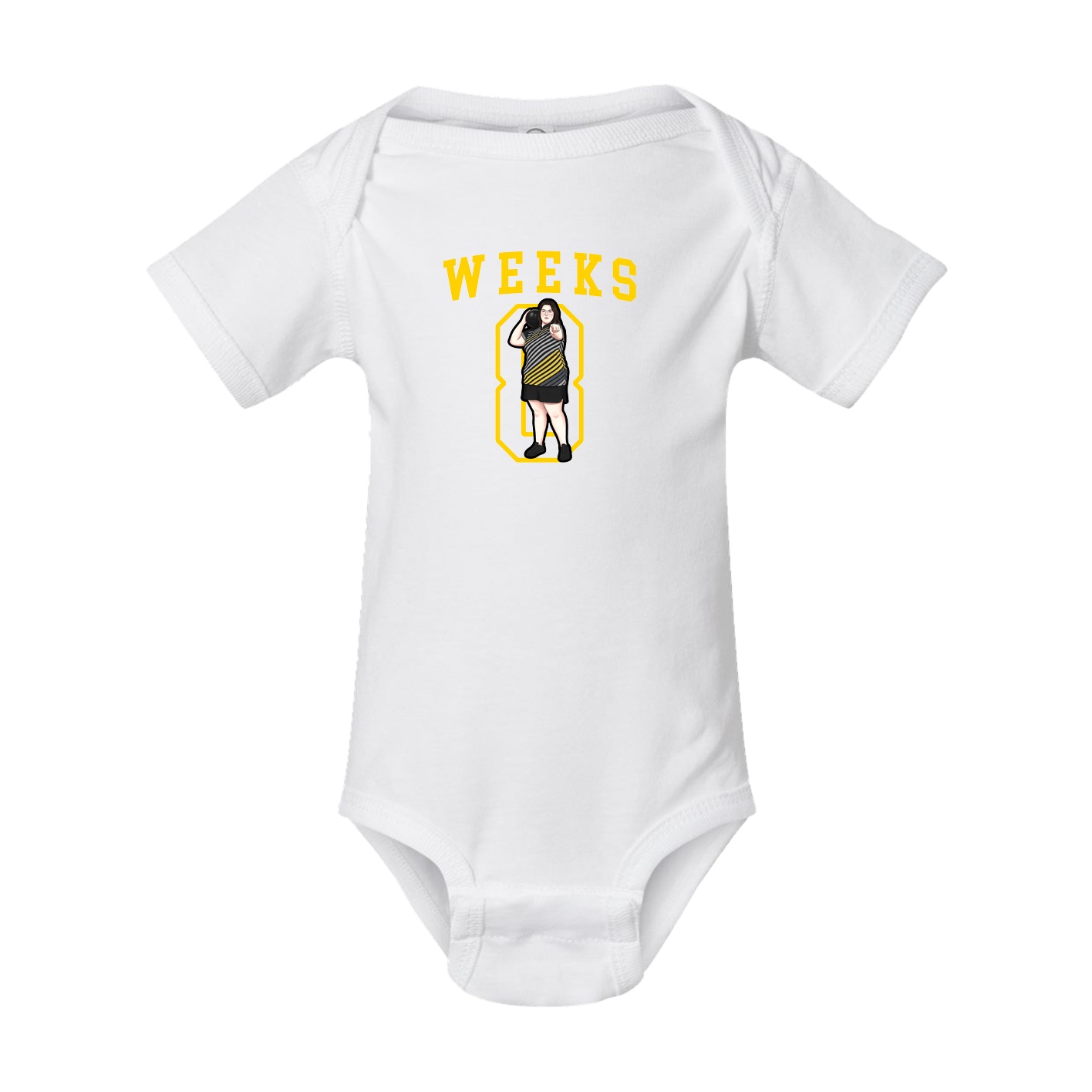 Baby Onesie — Shirsey in White