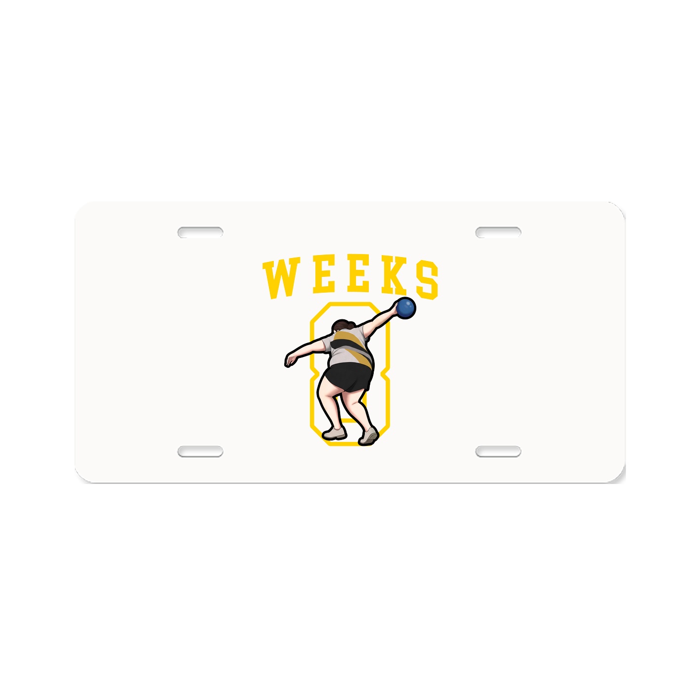 License Plate — Shirsey in Classic