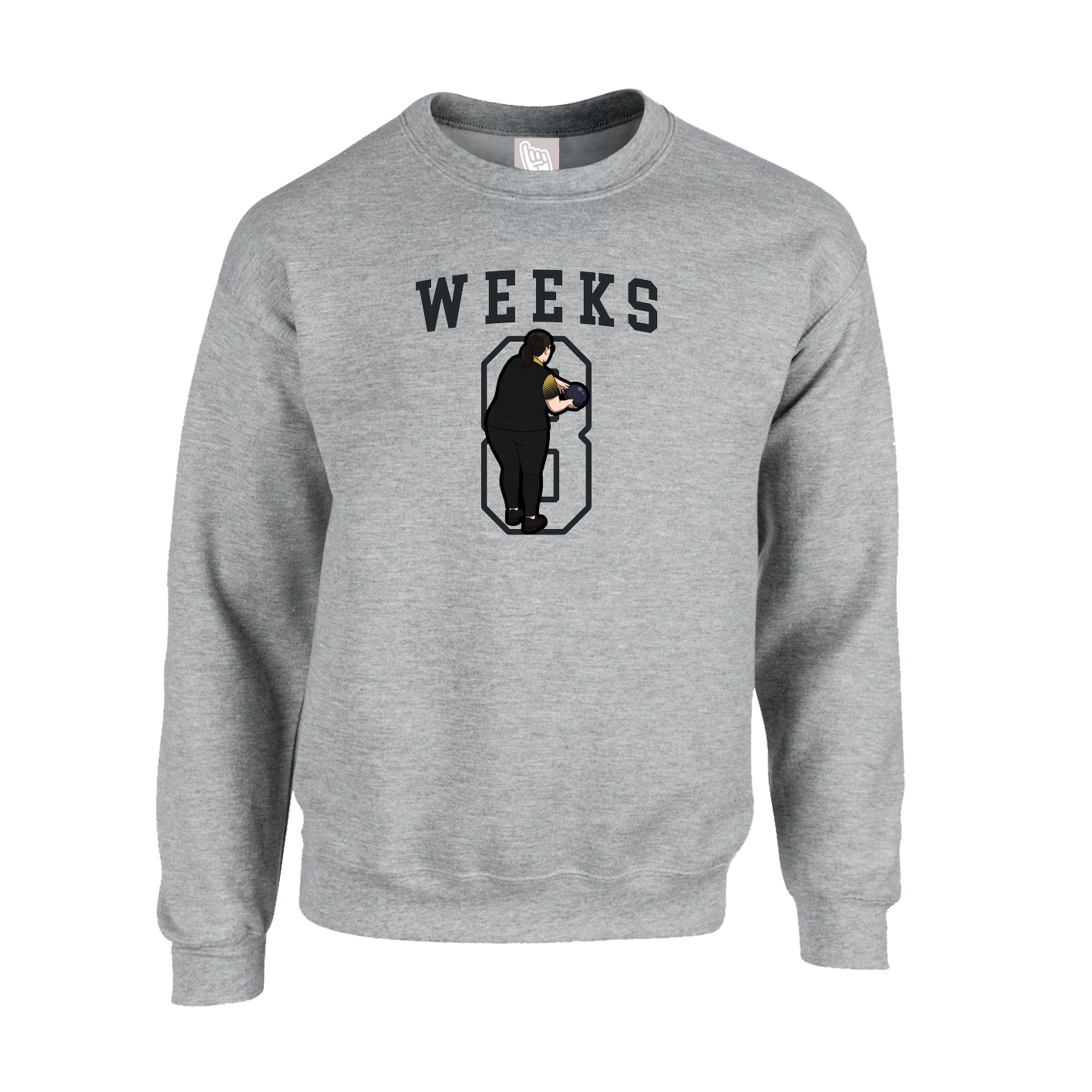 Fleece Crew — Shirsey in Grey