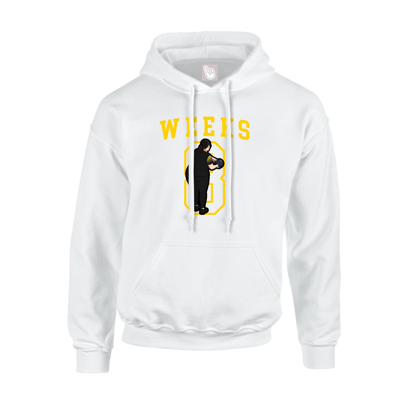 Youth Hoodie — Shirsey in White