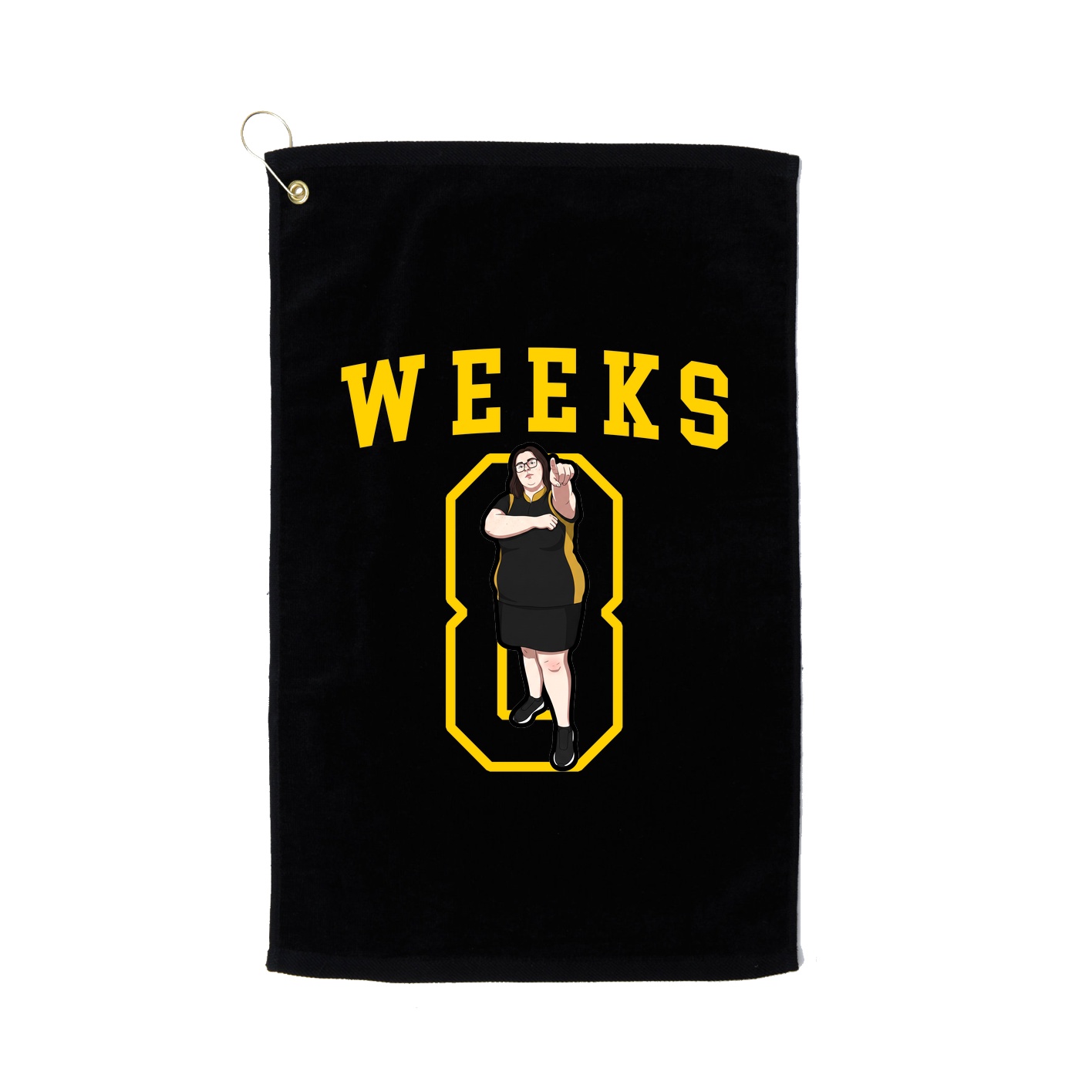 Golf Towel — Shirsey in Black