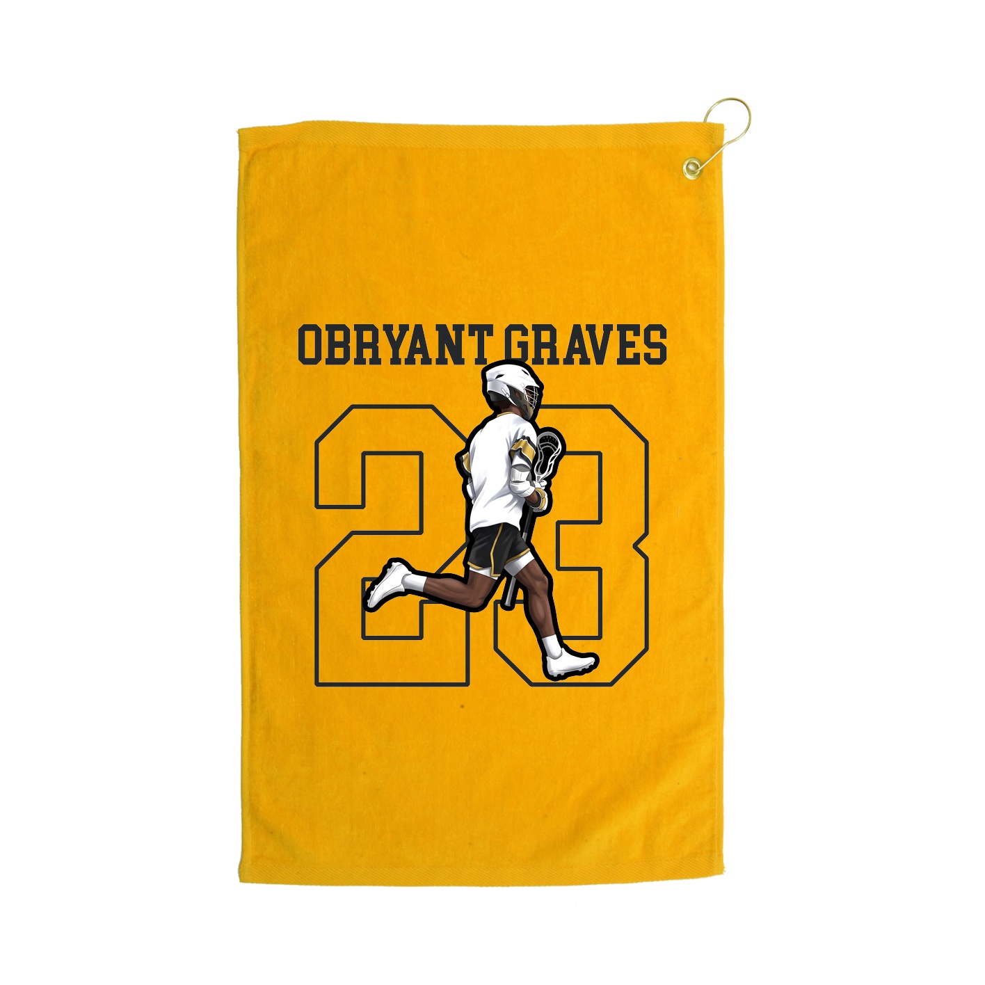 Golf Towel — Shirsey in Gold