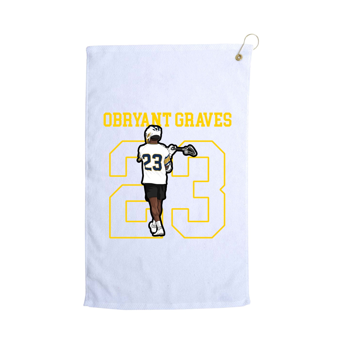 Golf Towel — Shirsey in White