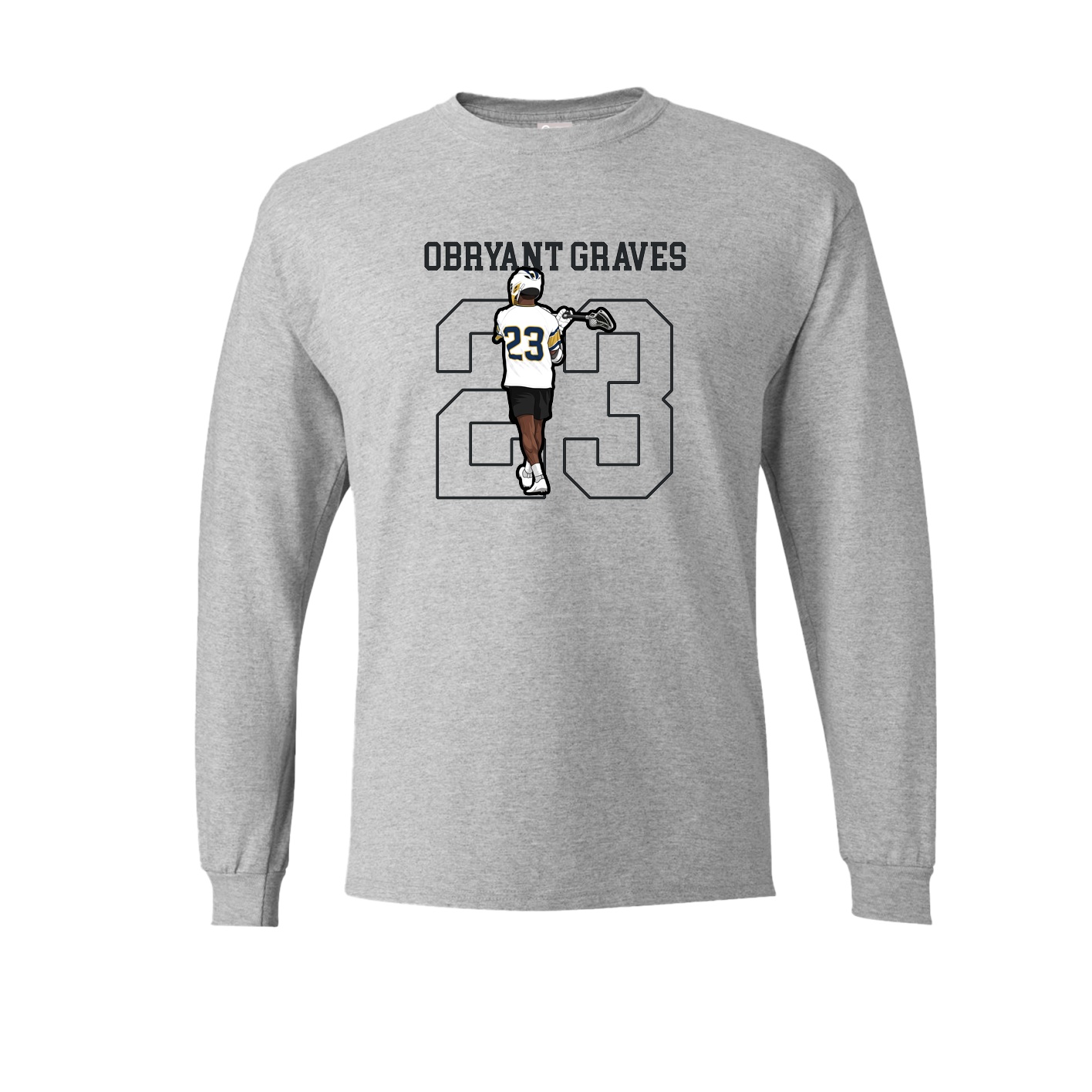 Long Sleeve Tee — Shirsey in Grey