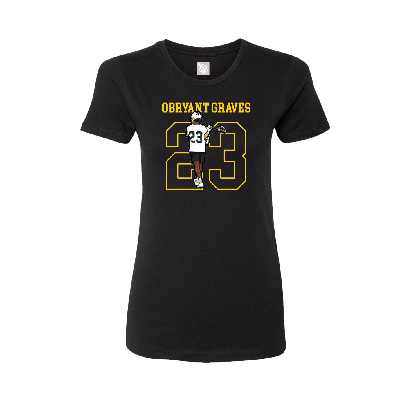 Fitted Women's Tee — Shirsey in Black