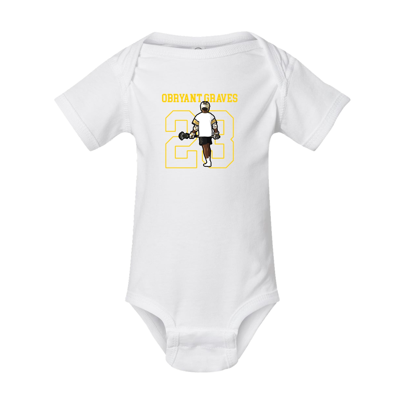 Baby Onesie — Shirsey in White