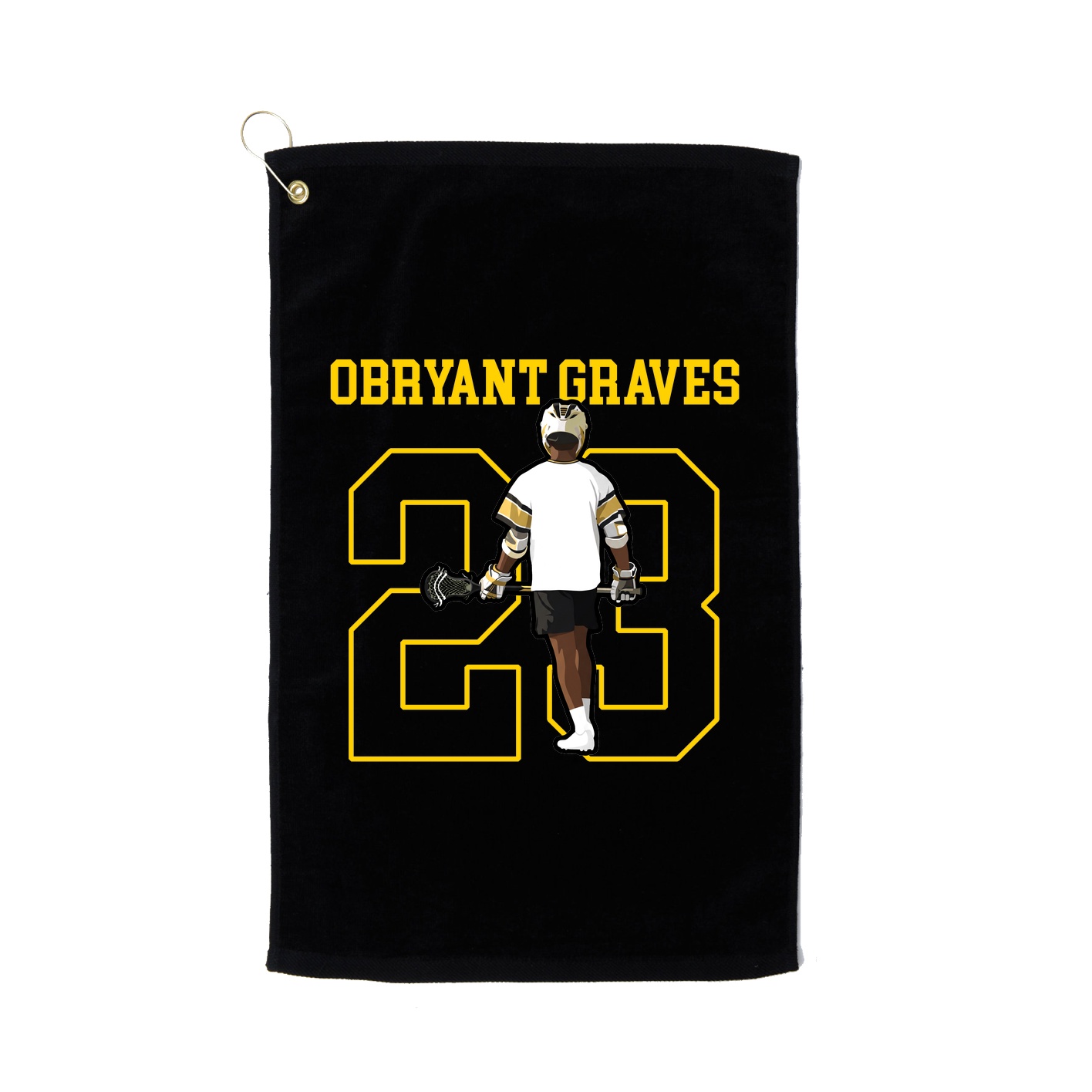 Golf Towel — Shirsey in Black