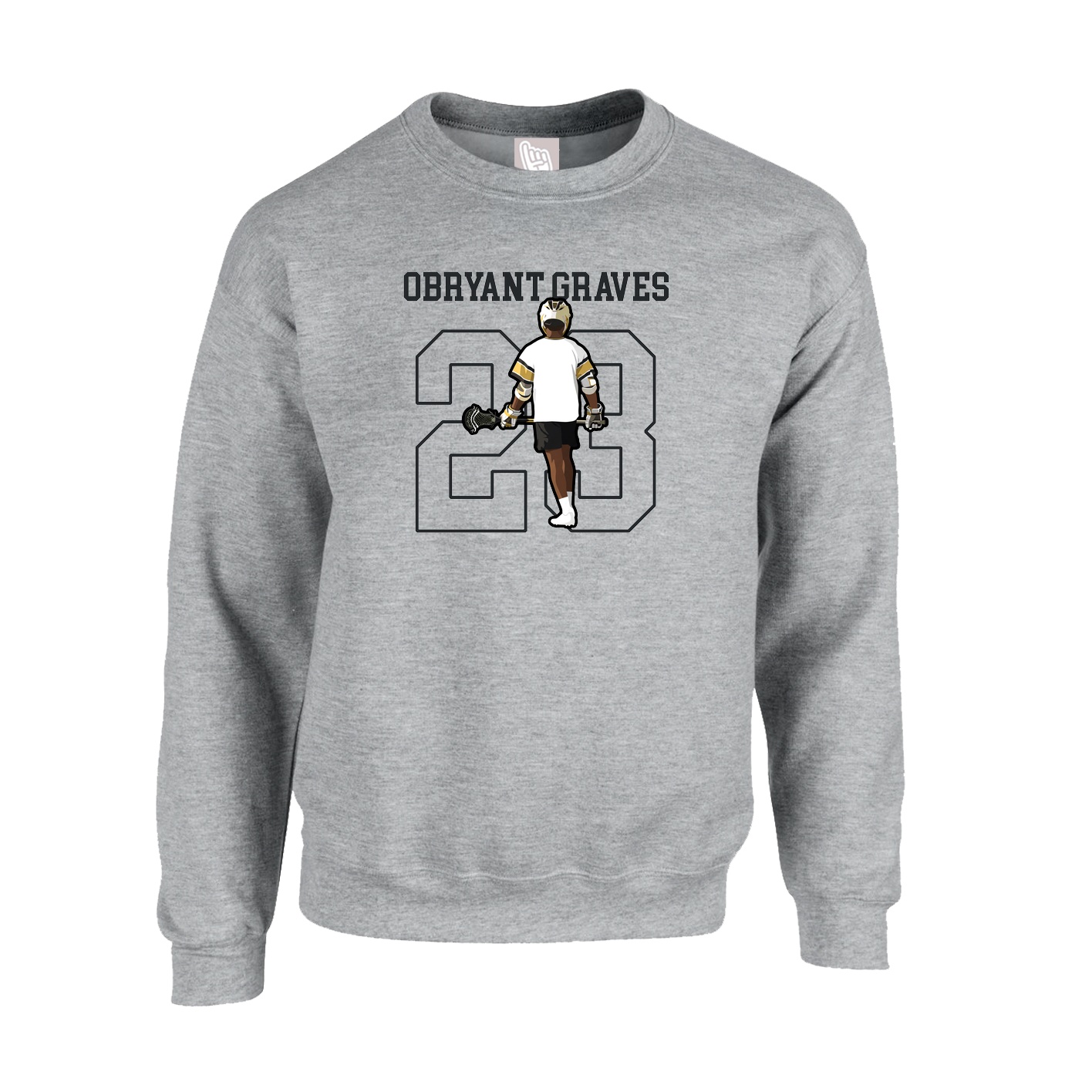 Fleece Crew — Shirsey in Grey