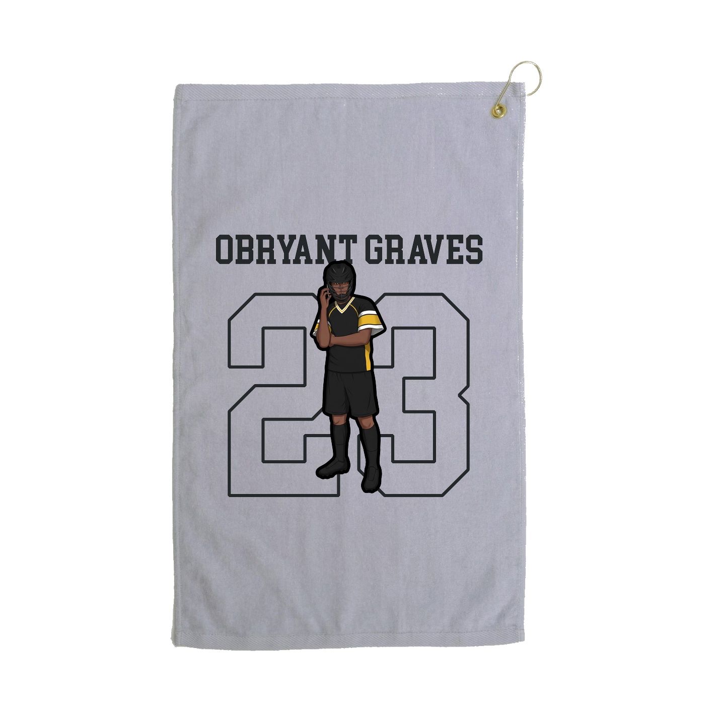 Golf Towel — Shirsey in Grey