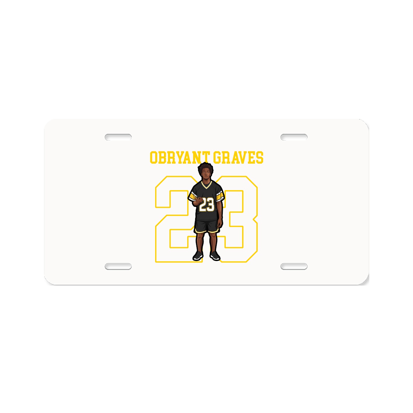 License Plate — Shirsey in Classic
