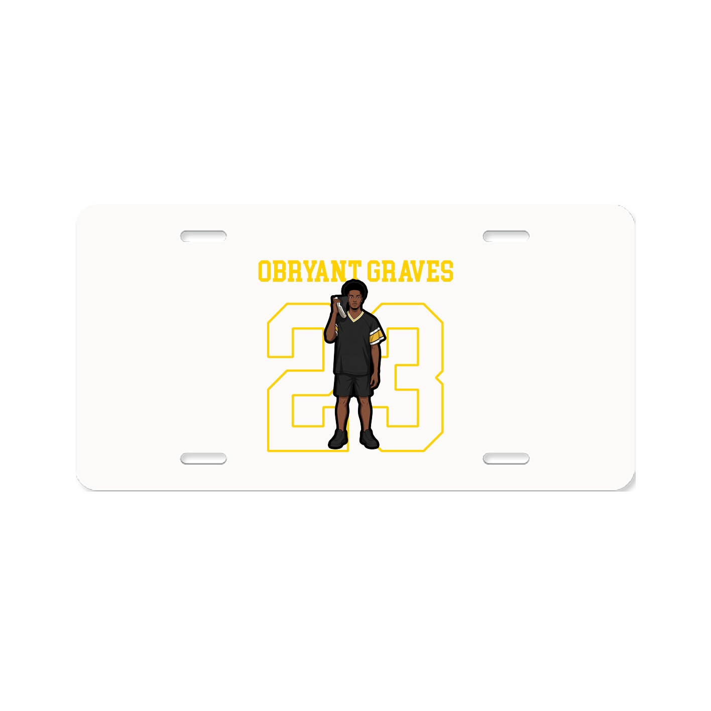 License Plate — Shirsey in Classic