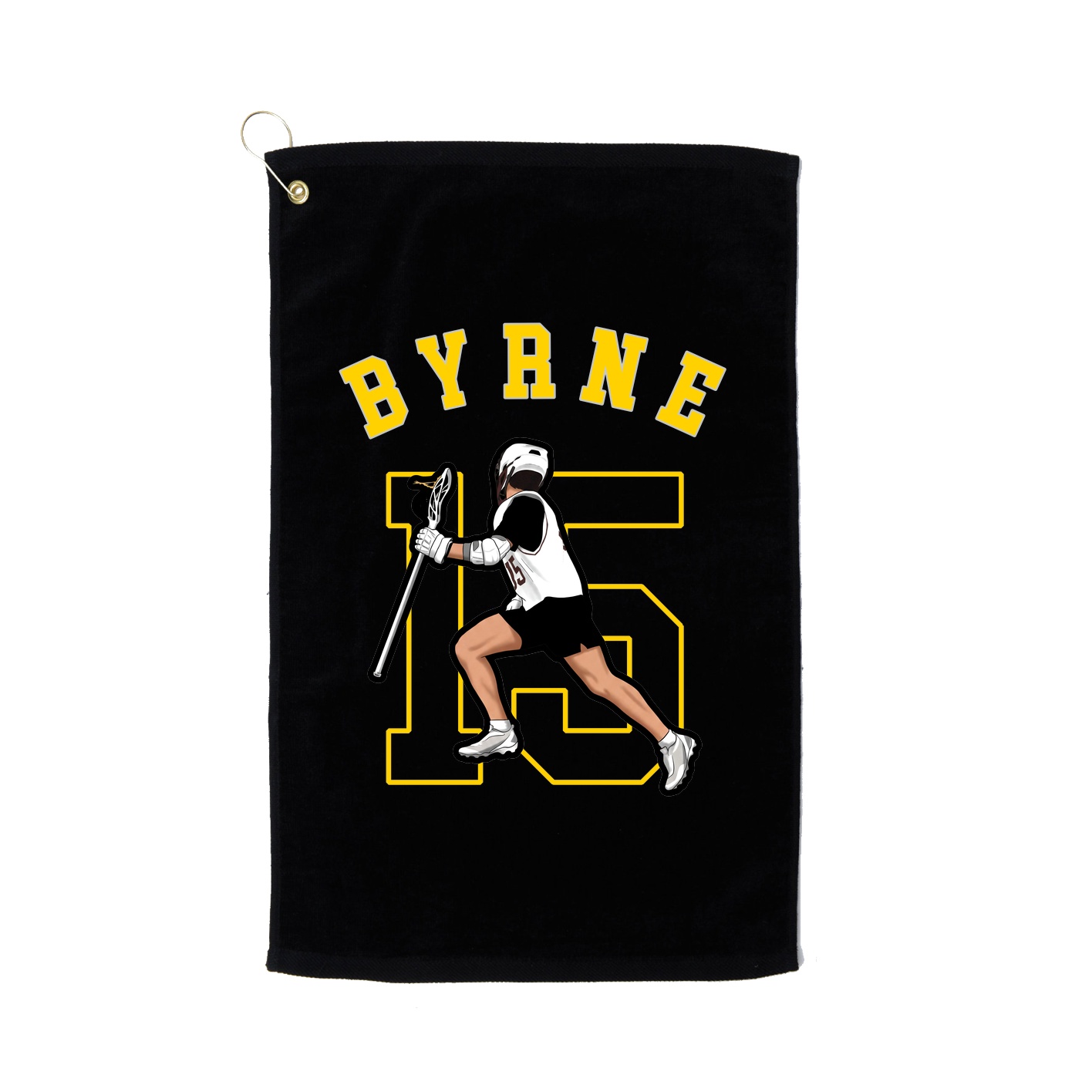 Golf Towel — Shirsey Arch in Black