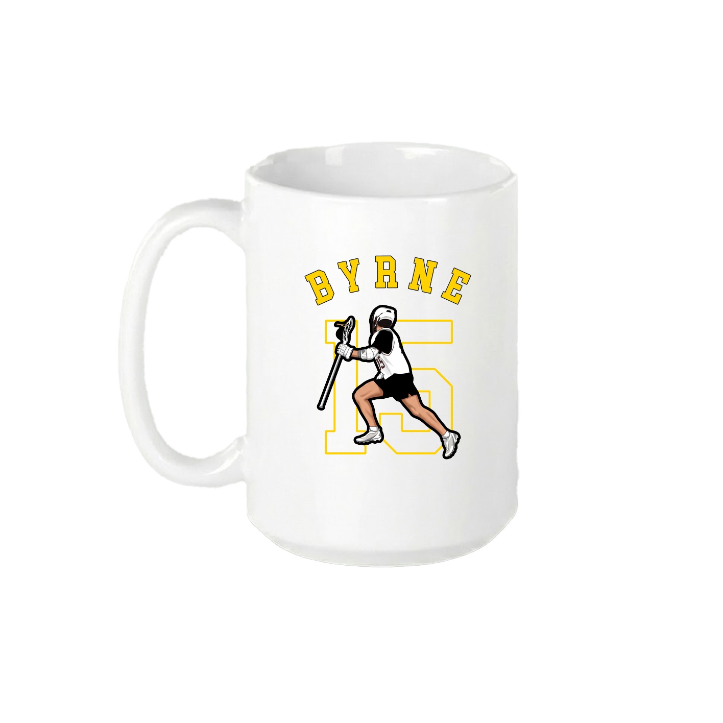 15oz Coffee Mug — Shirsey Arch in White