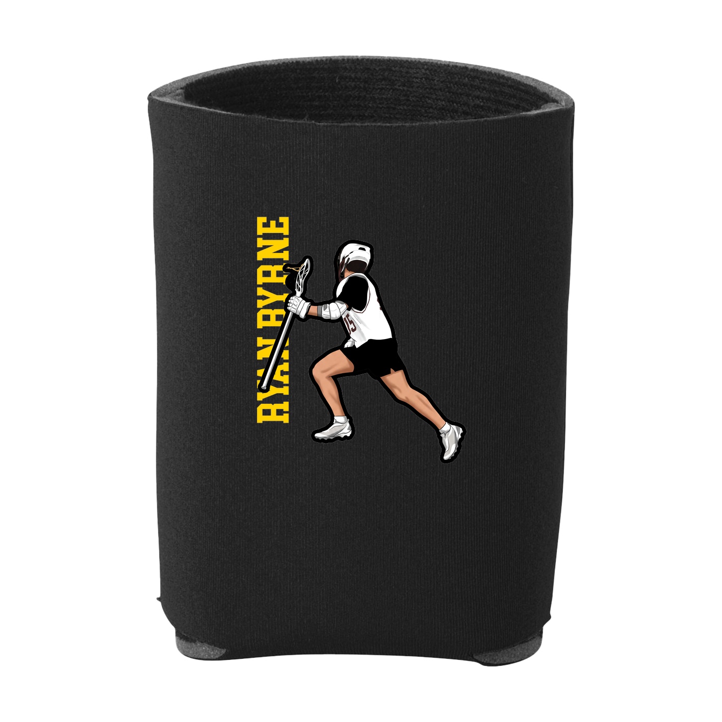 Can Holder — Name Vertical in Black