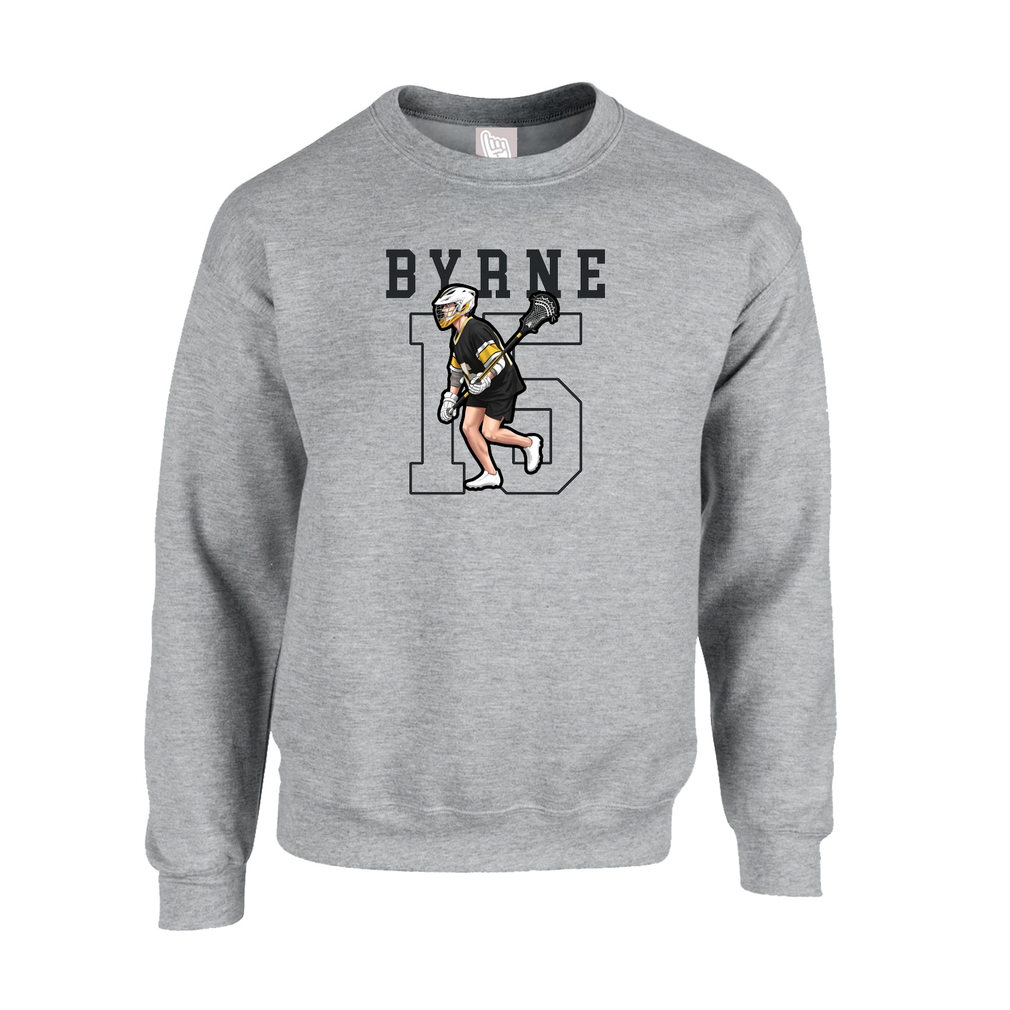 Fleece Crew — Shirsey in Grey