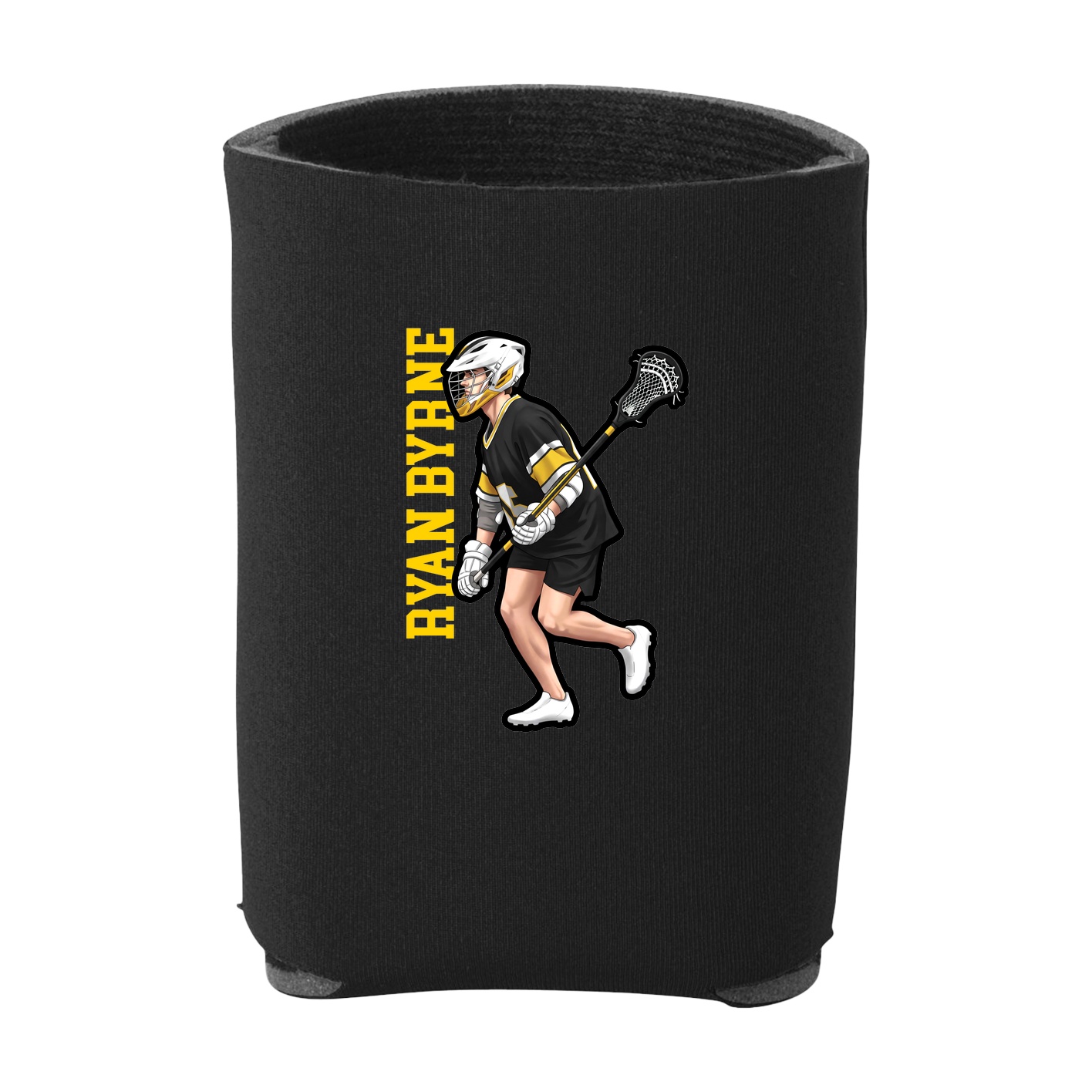 Can Holder — Name Vertical in Black