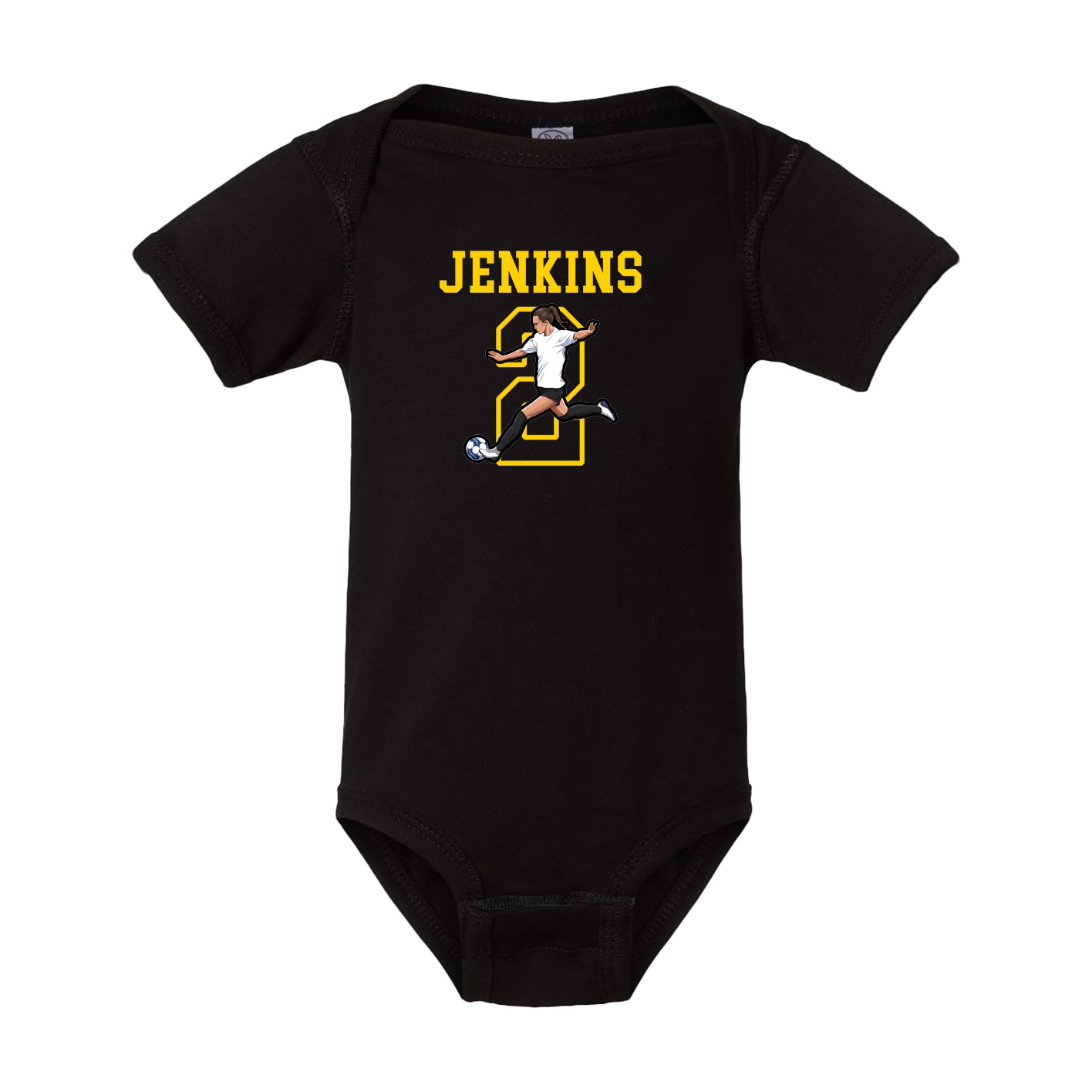 Baby Onesie — Shirsey in Black