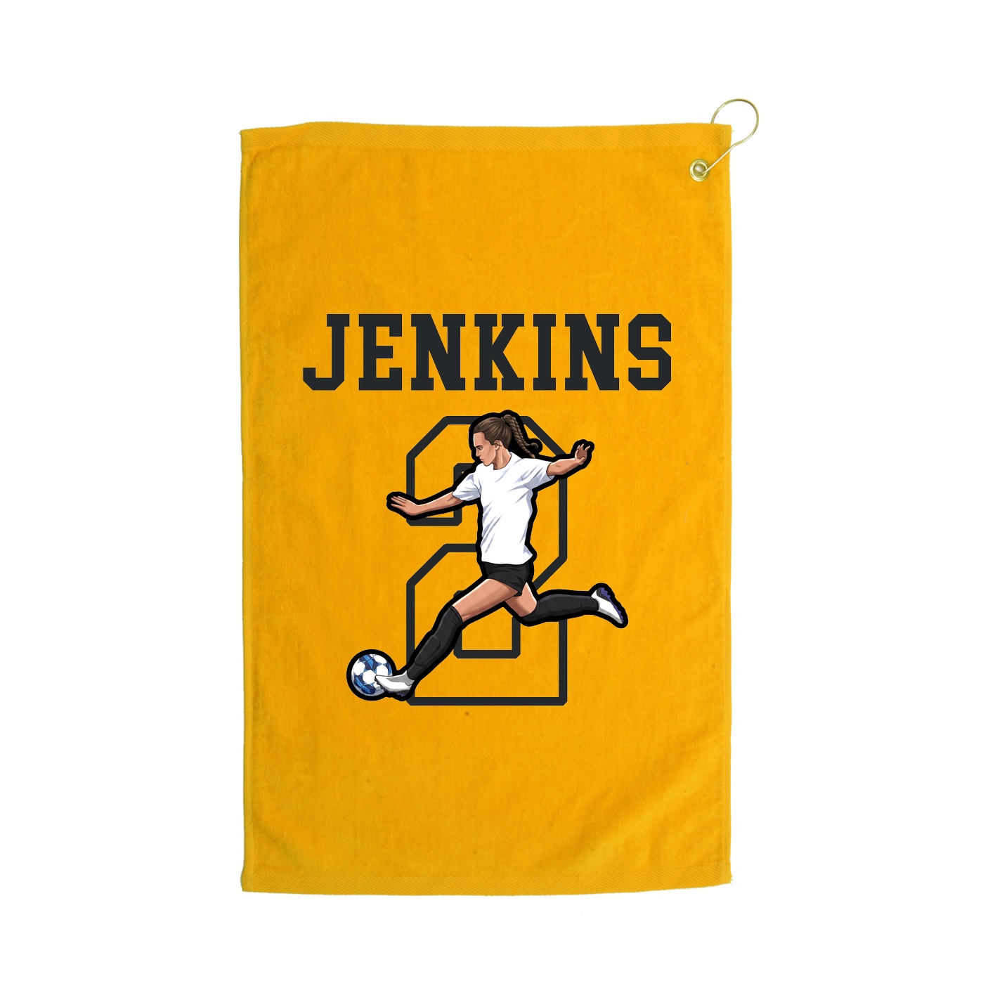 Golf Towel — Shirsey in Gold