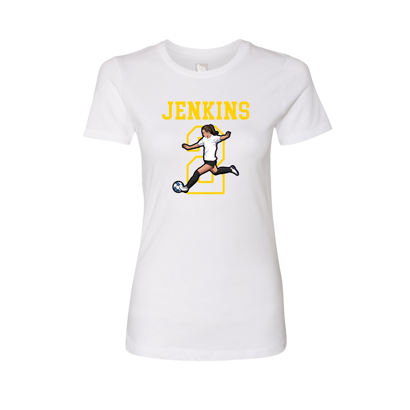 Fitted Women's Tee — Shirsey in White