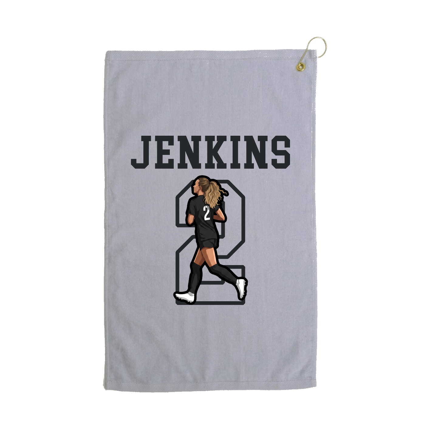 Golf Towel — Shirsey in Grey