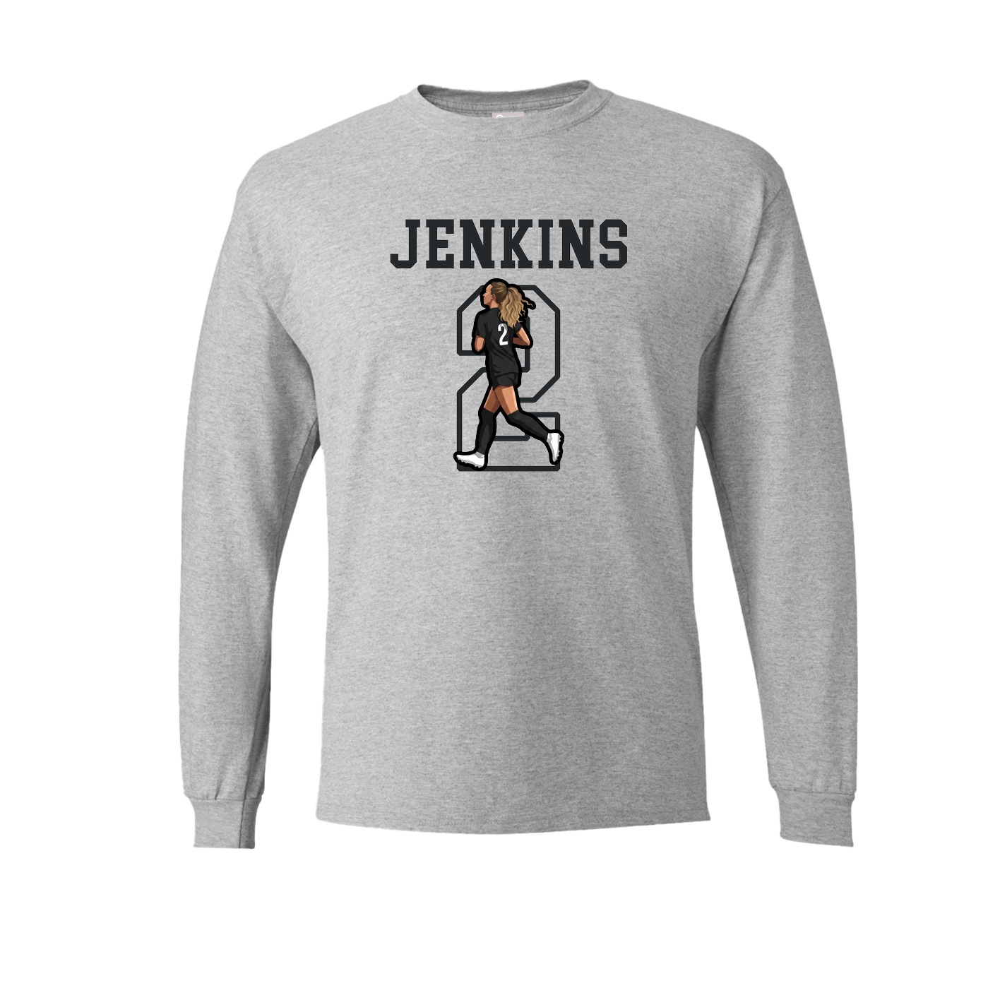 Long Sleeve Tee — Shirsey in Grey