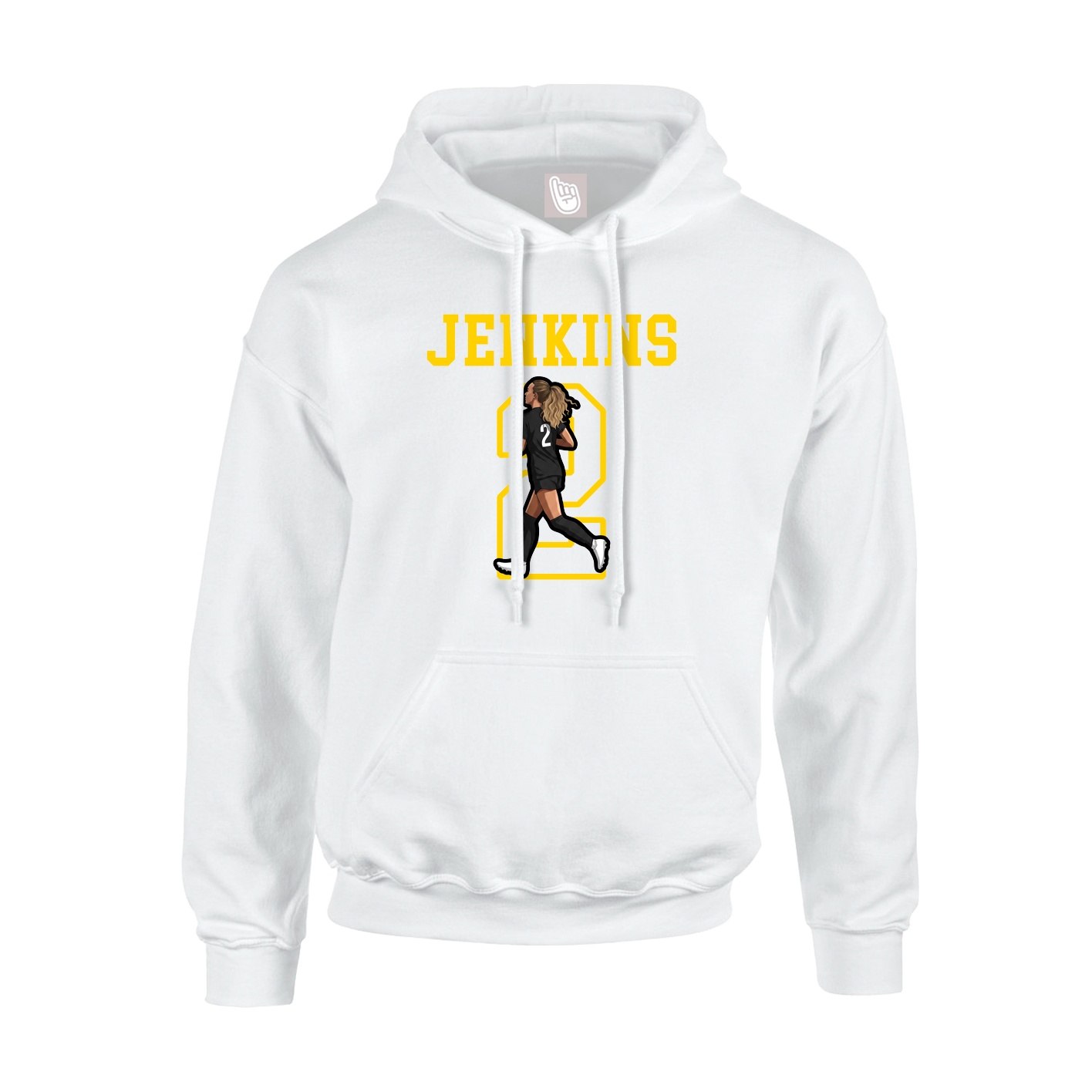 Youth Hoodie — Shirsey in White
