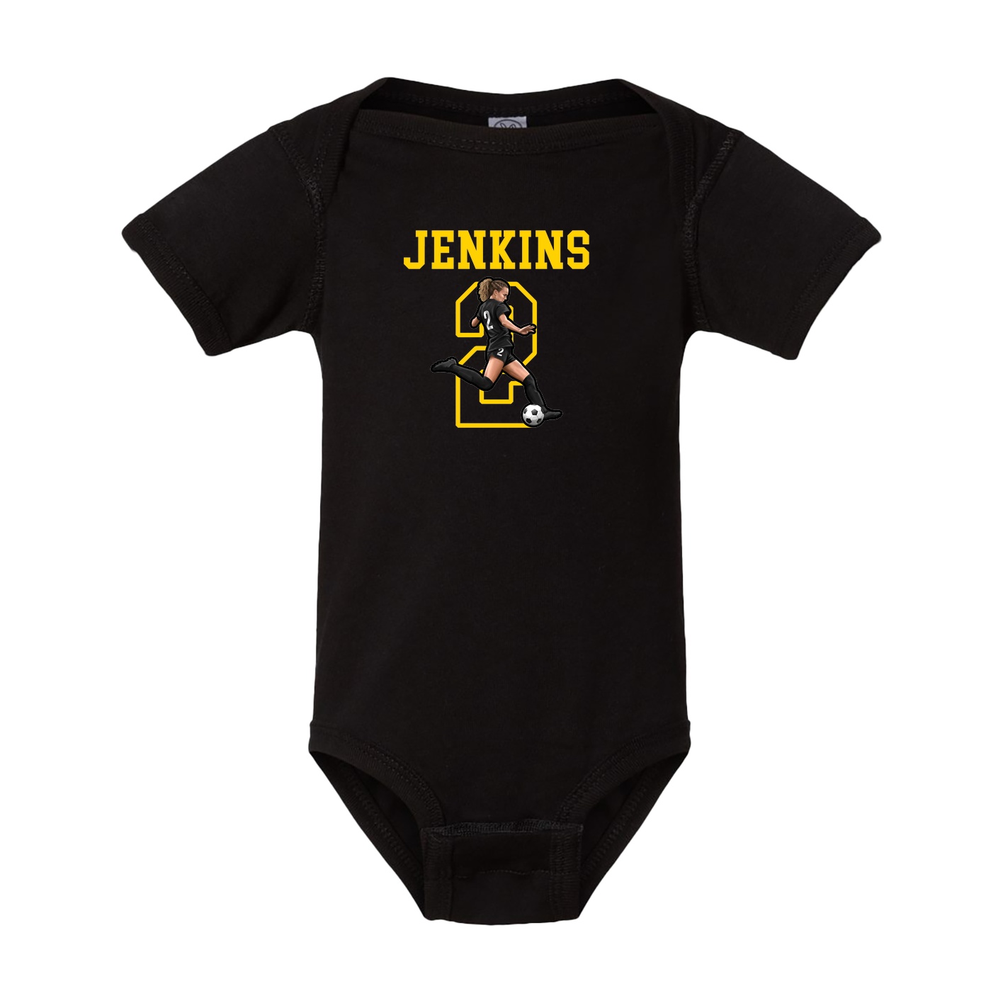 Baby Onesie — Shirsey in Black