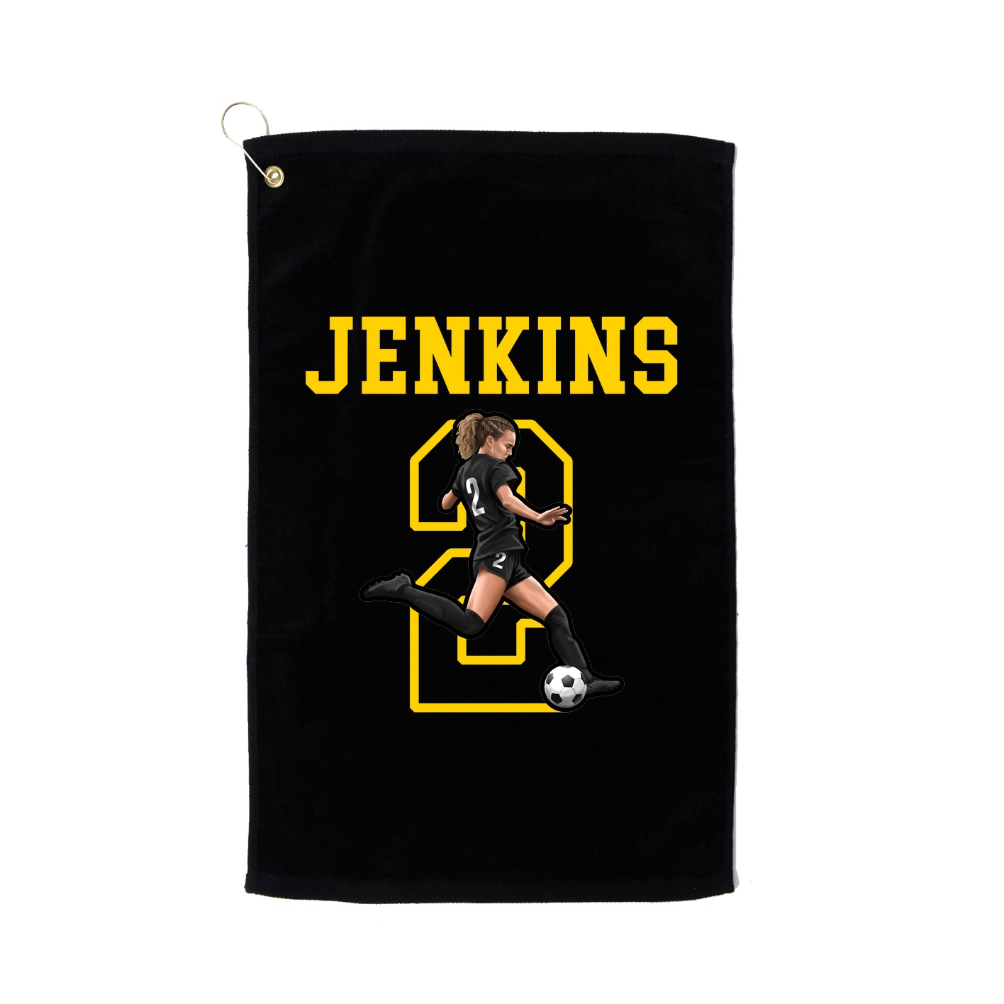 Golf Towel — Shirsey in Black