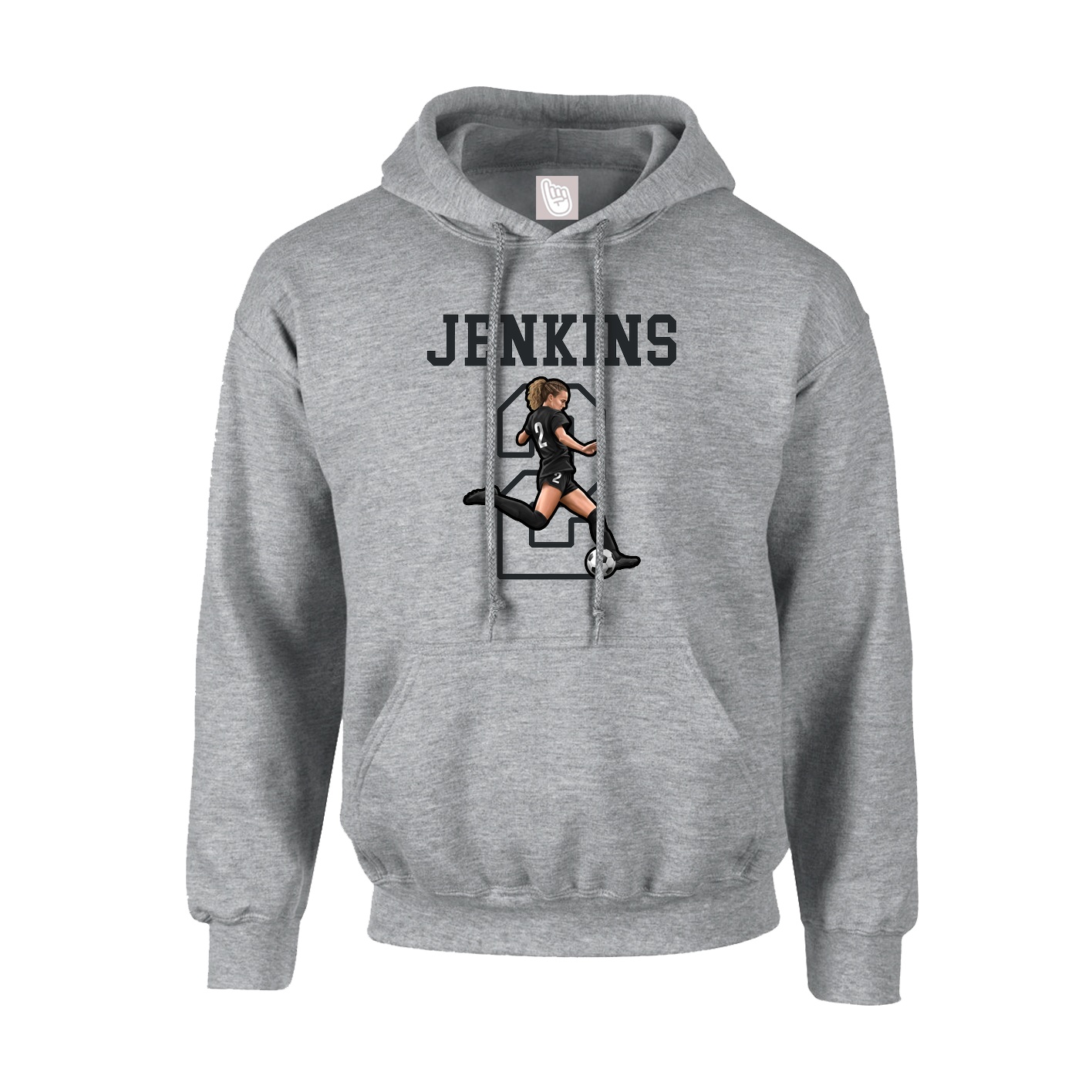 Youth Hoodie — Shirsey in Grey