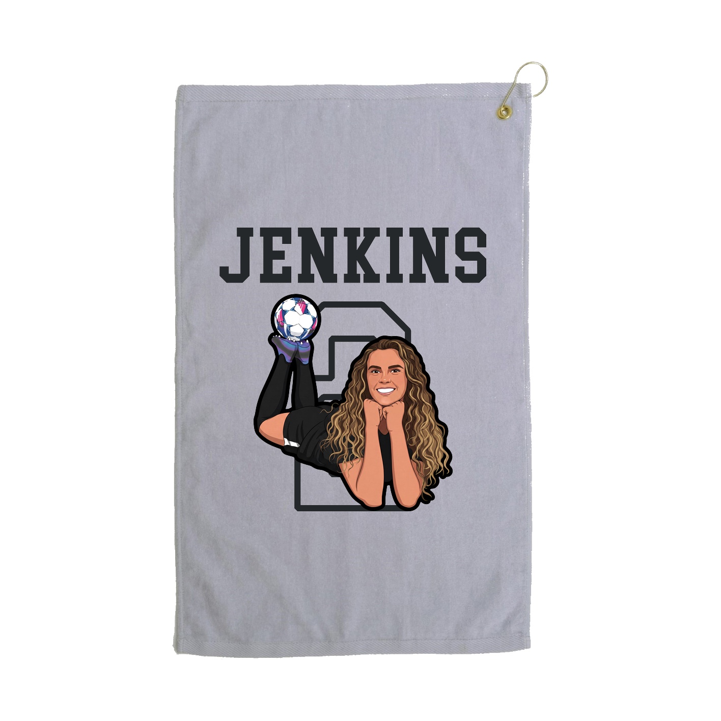 Golf Towel — Shirsey in Grey
