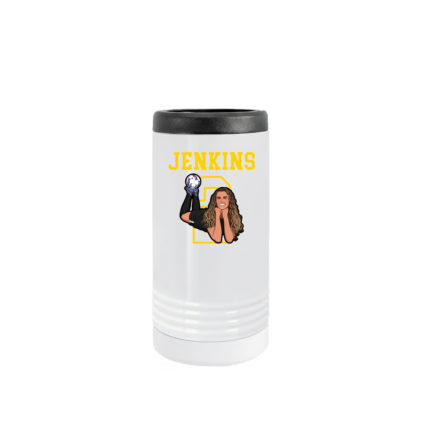 Slim Beverage Holder — Shirsey in White
