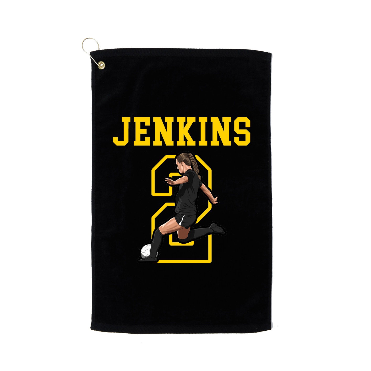 Golf Towel — Shirsey in Black