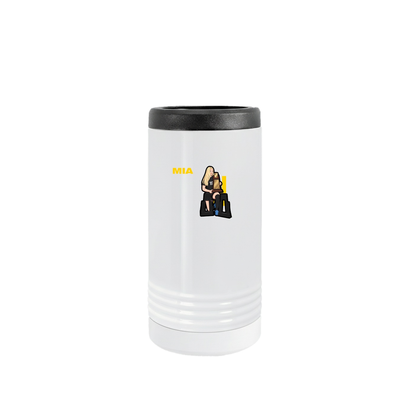 Slim Beverage Holder — Player Name in White