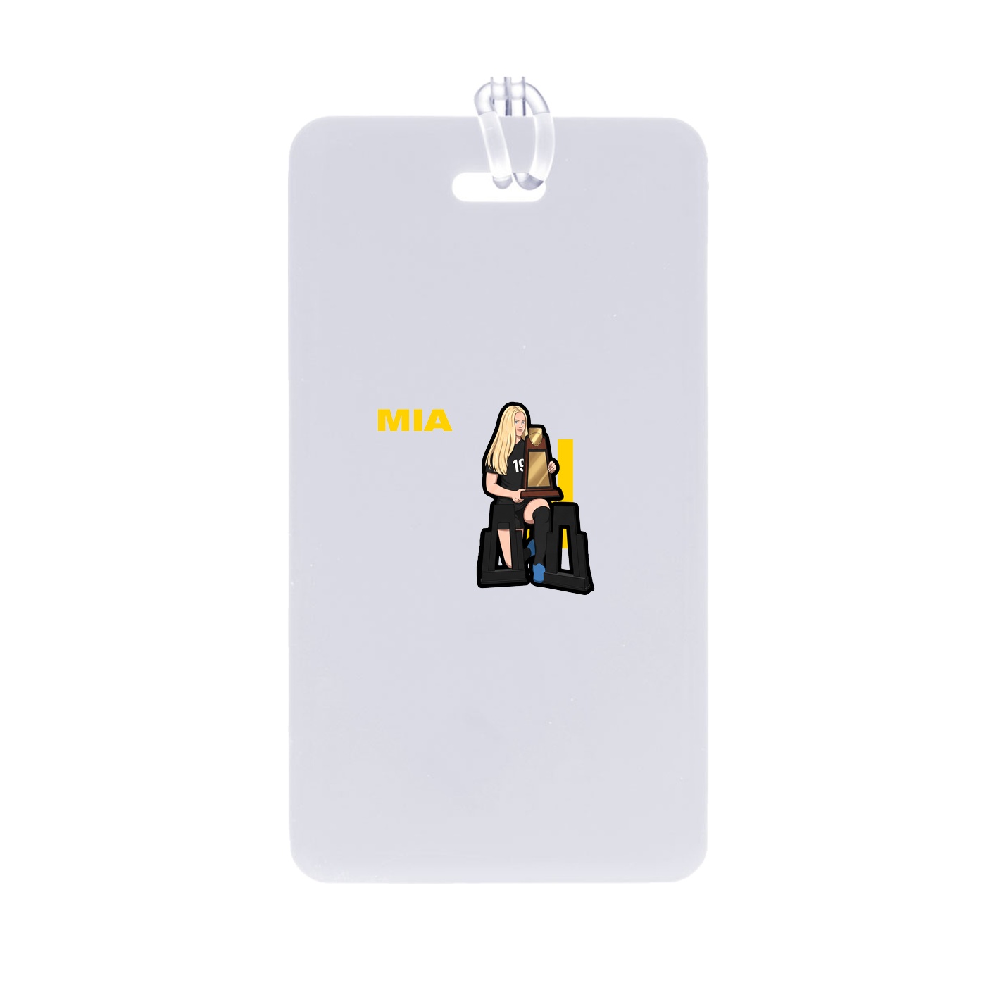 Bag Tag — Player Name in Classic