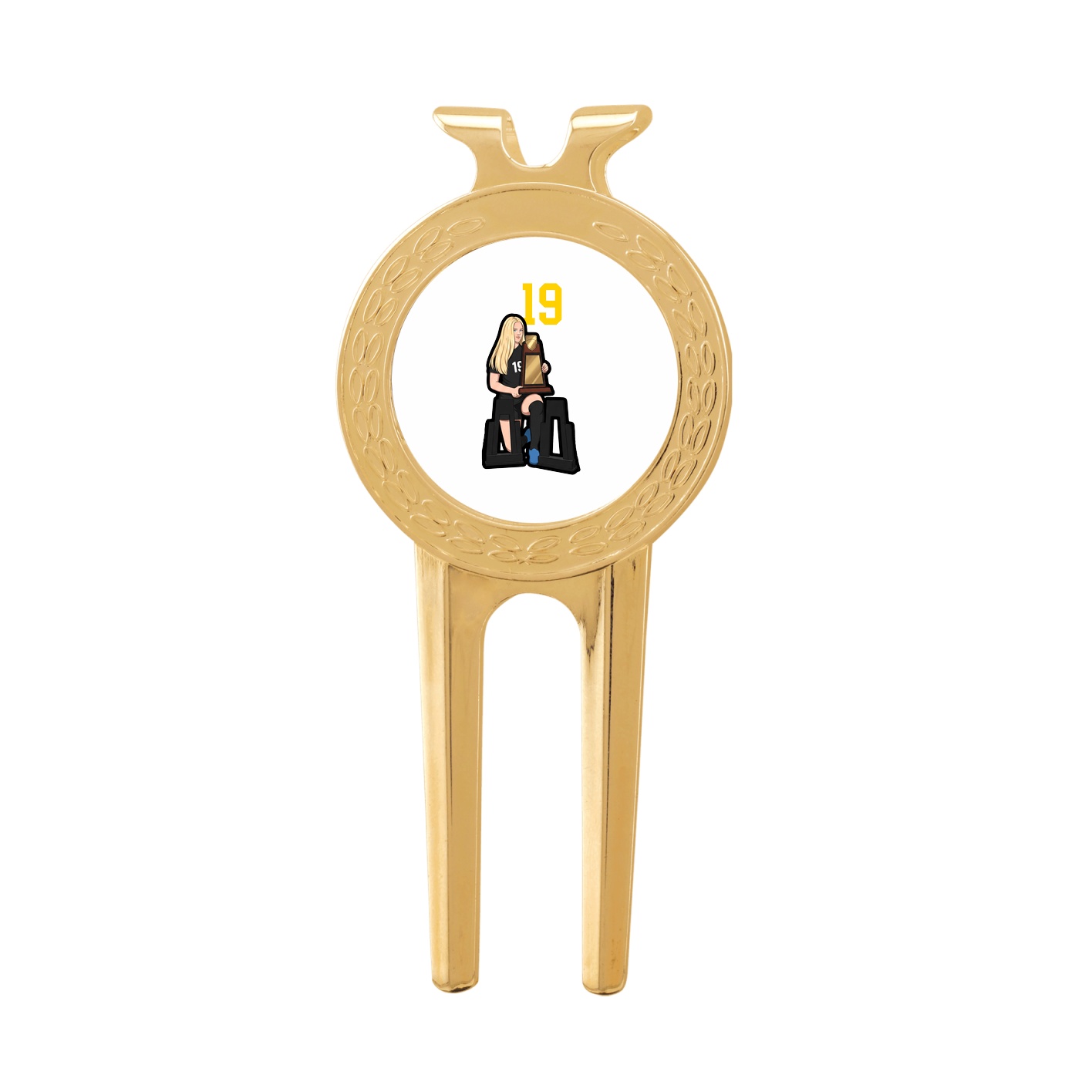 Divot Tool with Ball Marker — Number Top in Classic