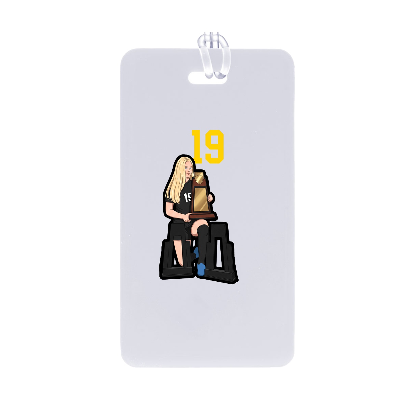 Bag Tag — Number Top in Classic