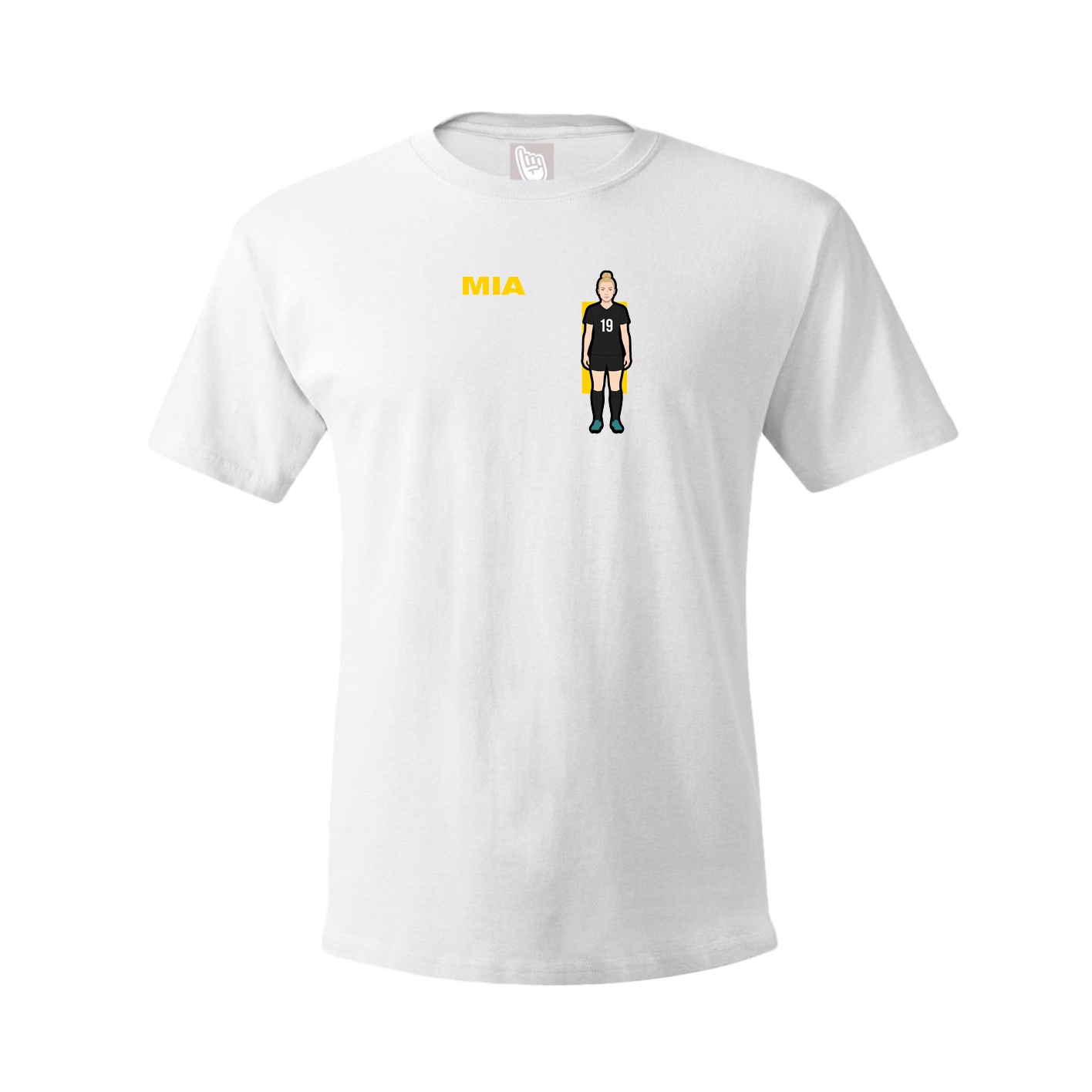 Tee — Player Name in White