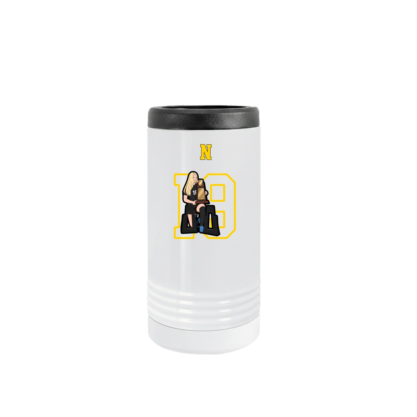 Slim Beverage Holder — Shirsey Arch in White