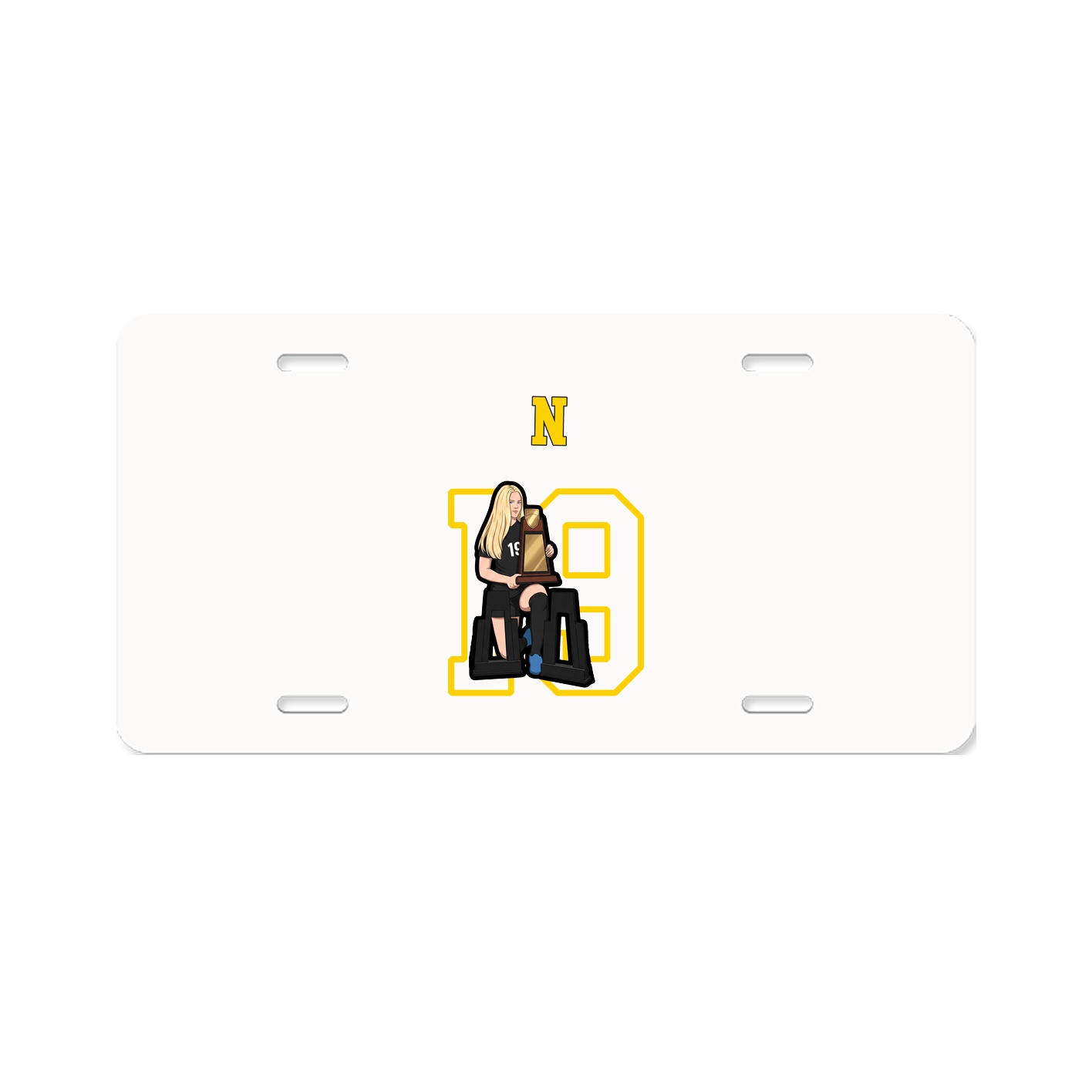 License Plate — Shirsey Arch in Classic