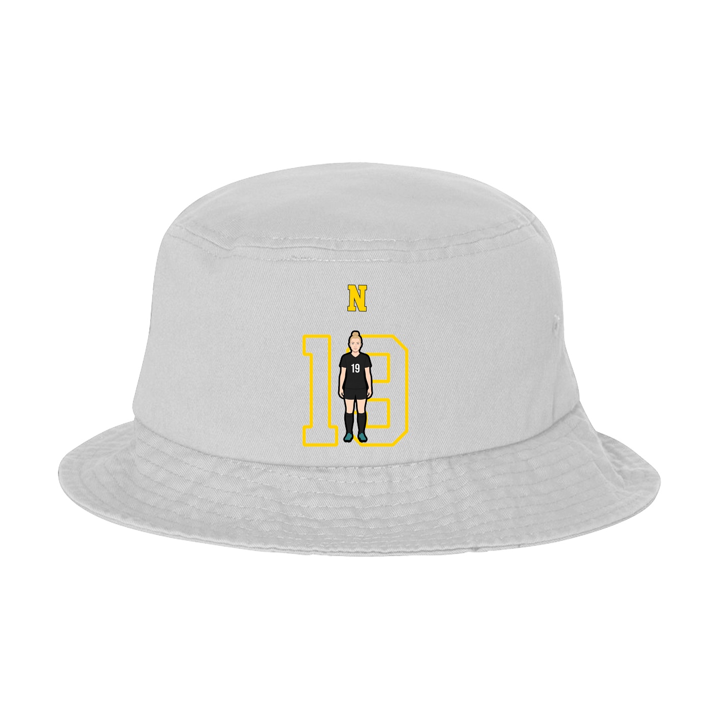 Bucket Cap — Shirsey Arch in White