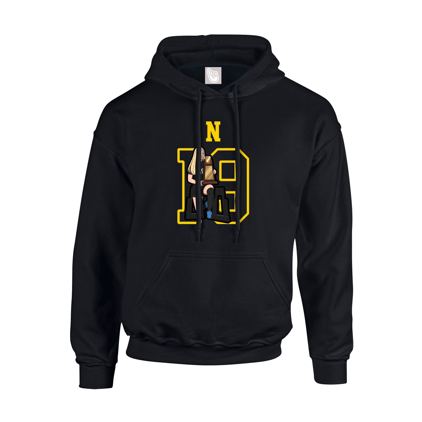 Youth Hoodie — Shirsey in Black