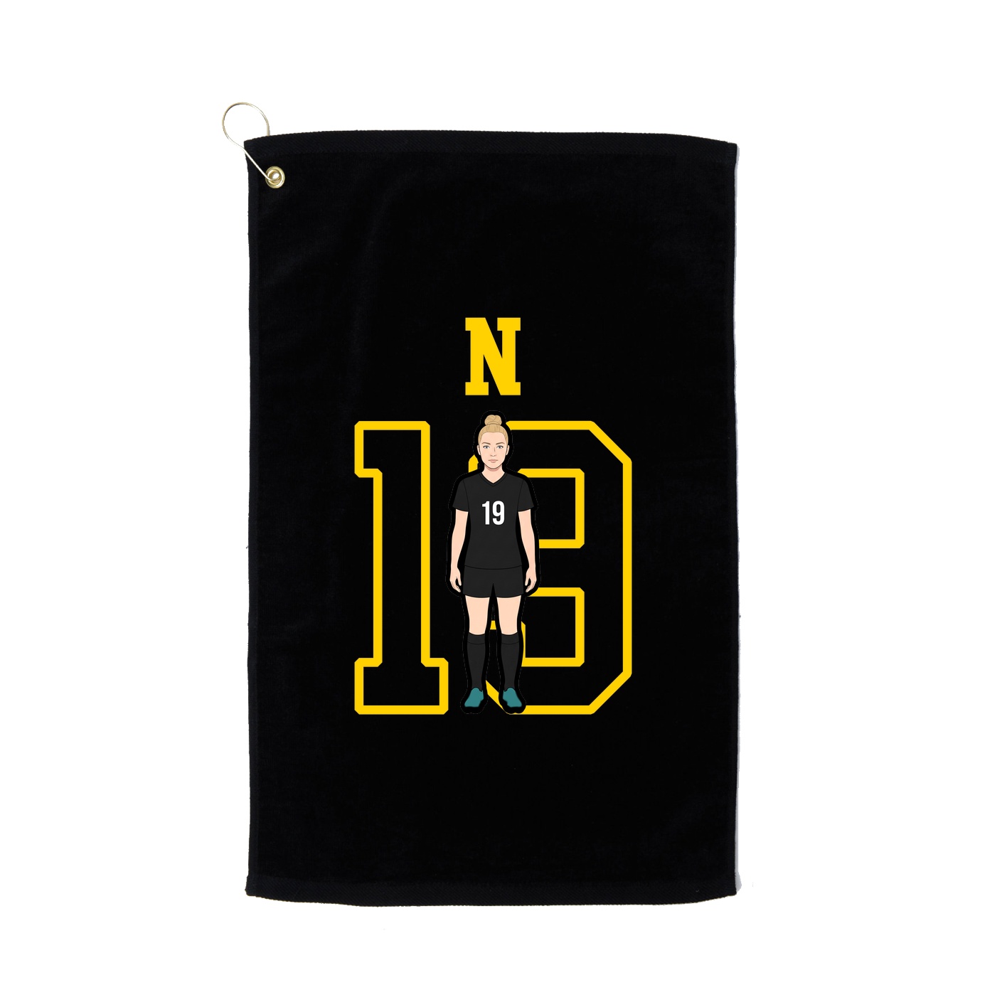 Golf Towel — Shirsey in Black